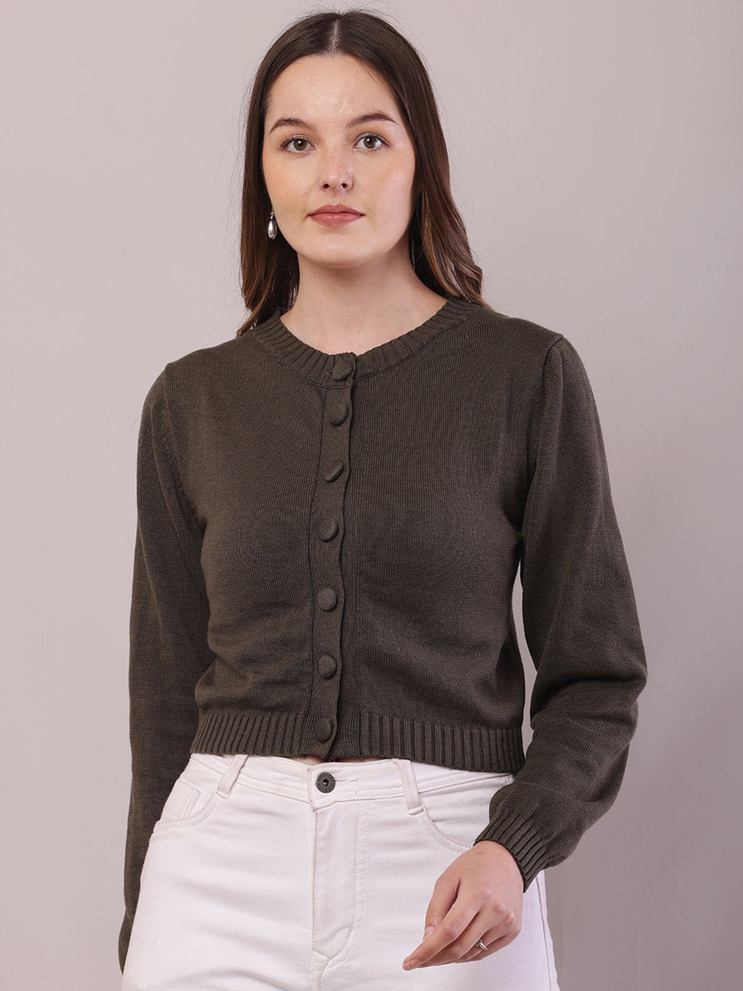 NoBarr Women Cotton Cardigan