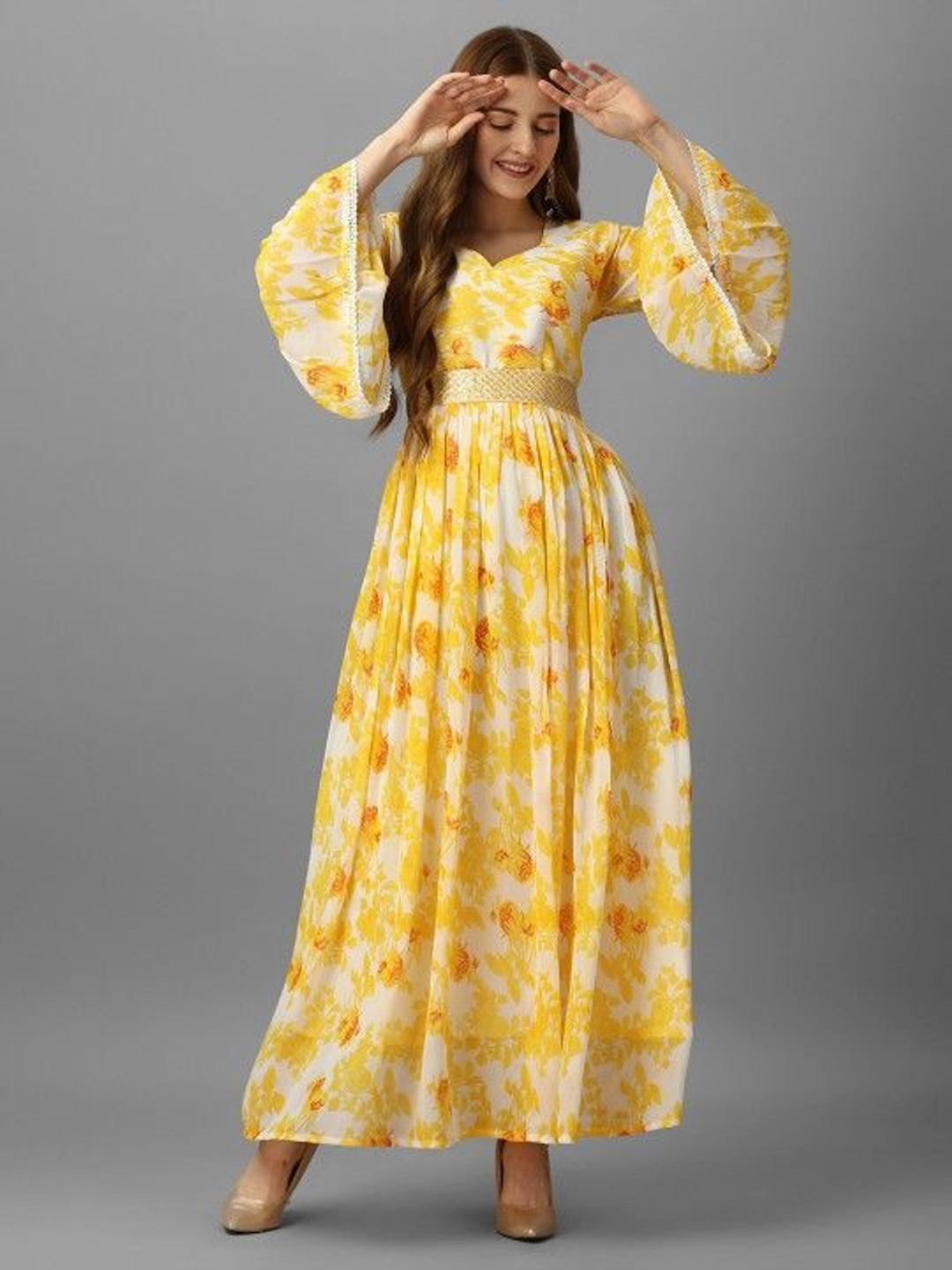 SINSINI Women Printed Floral Kurta