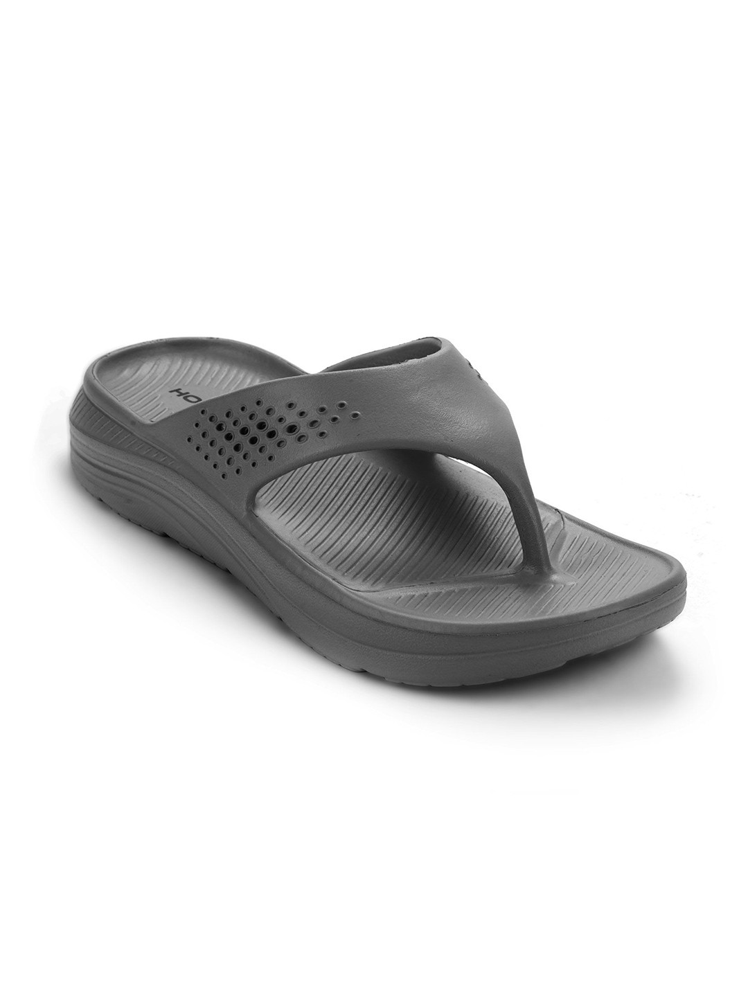 Hoppa Jacky Dark Grey Mens Flipflop