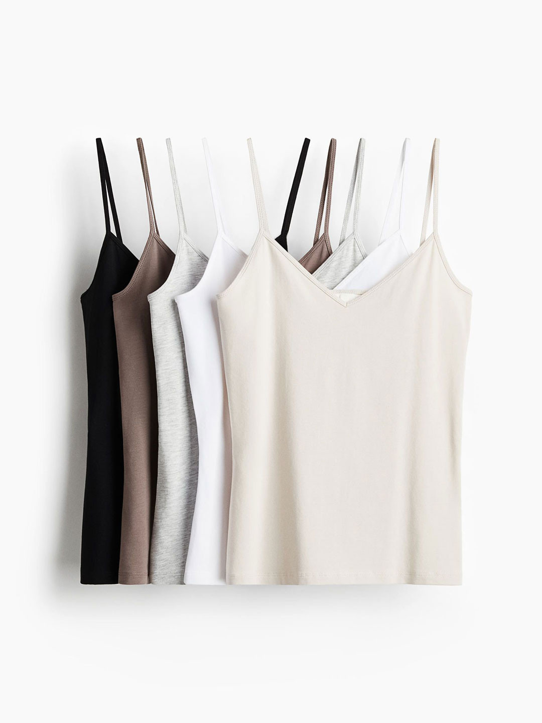 H&M 5-Pack Strappy Tops