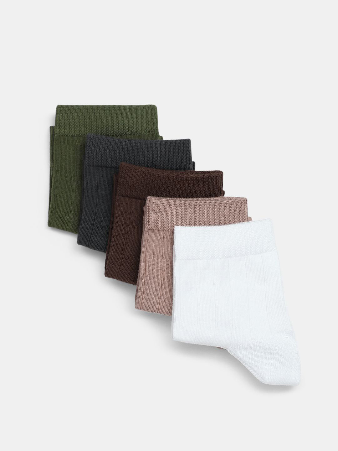 Jack & Jones Men 5-Pcs Calf-Length Socks