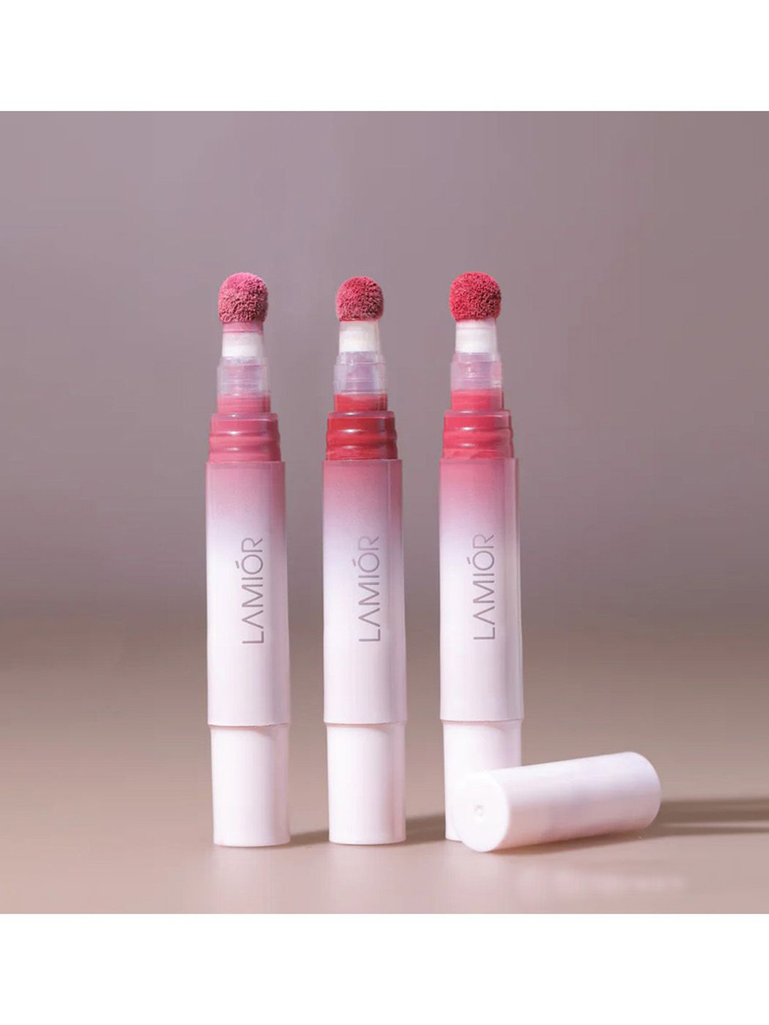 LAMIOR Set Of 3 Blurry Fudgy Long Lasting Lip Tint - 4 ml Each - Winter Delight