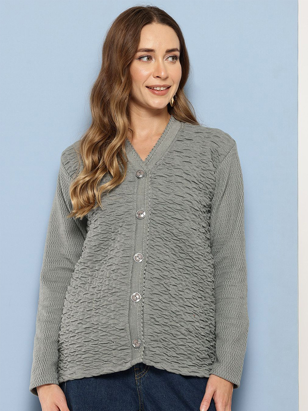 BAESD Women Woollen Cardigan
