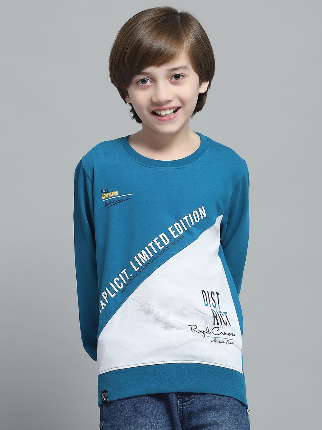 Monte Carlo Boys Printed Sweatshirt