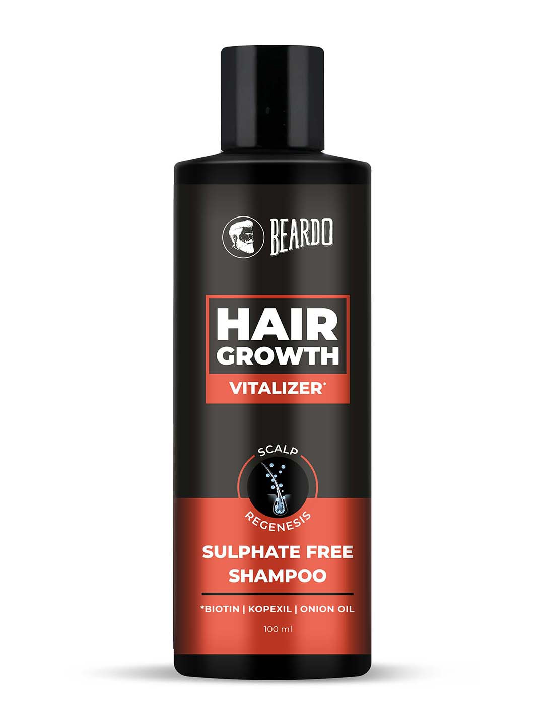 BEARDO Hair Growth Vitalizer Sulphate Free Shampoo - 100ml