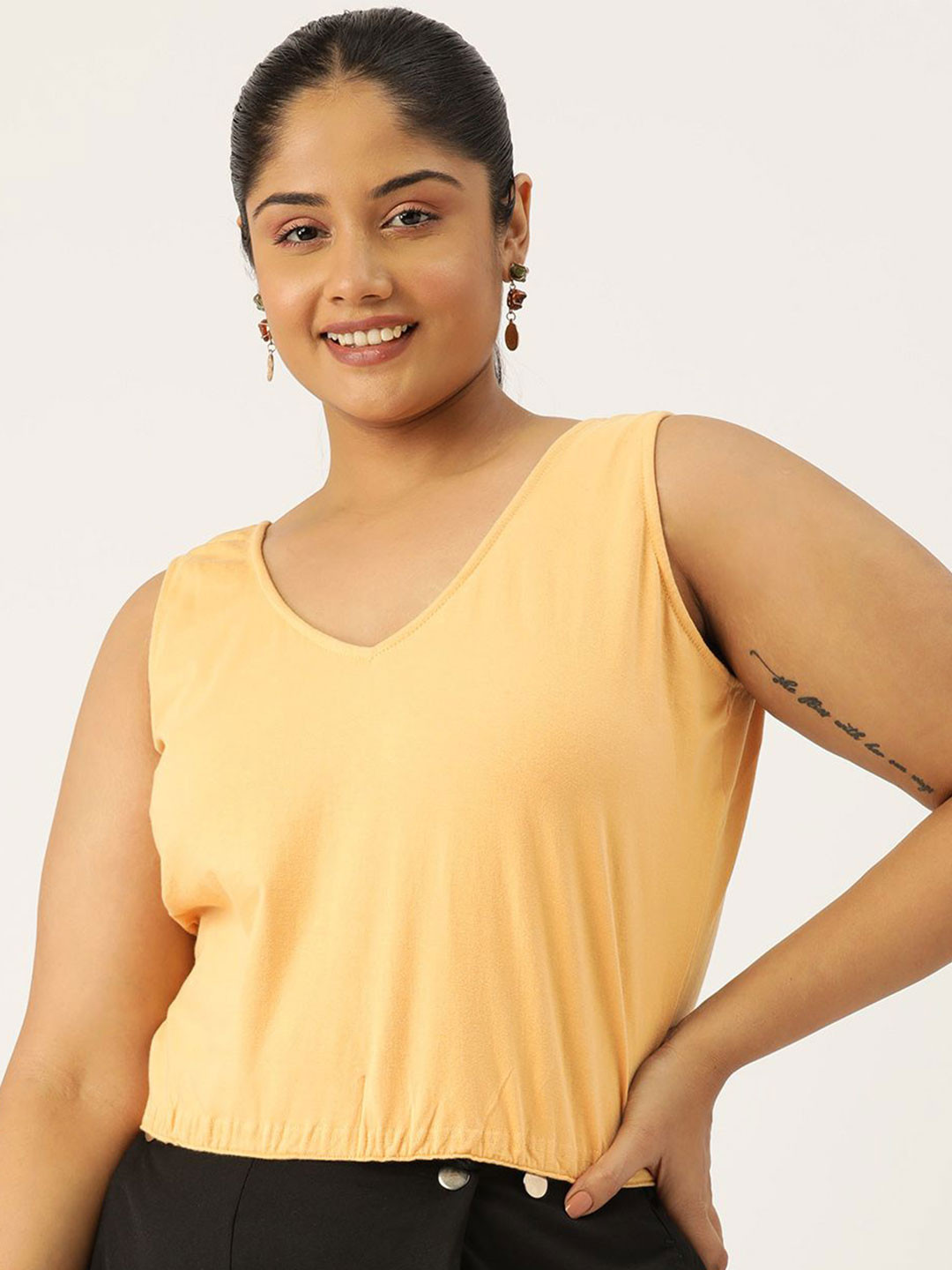 theRebelinme Plus Size Crop Top