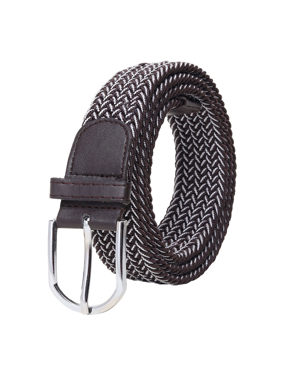 Metronaut Men Woven Design Formal Belt