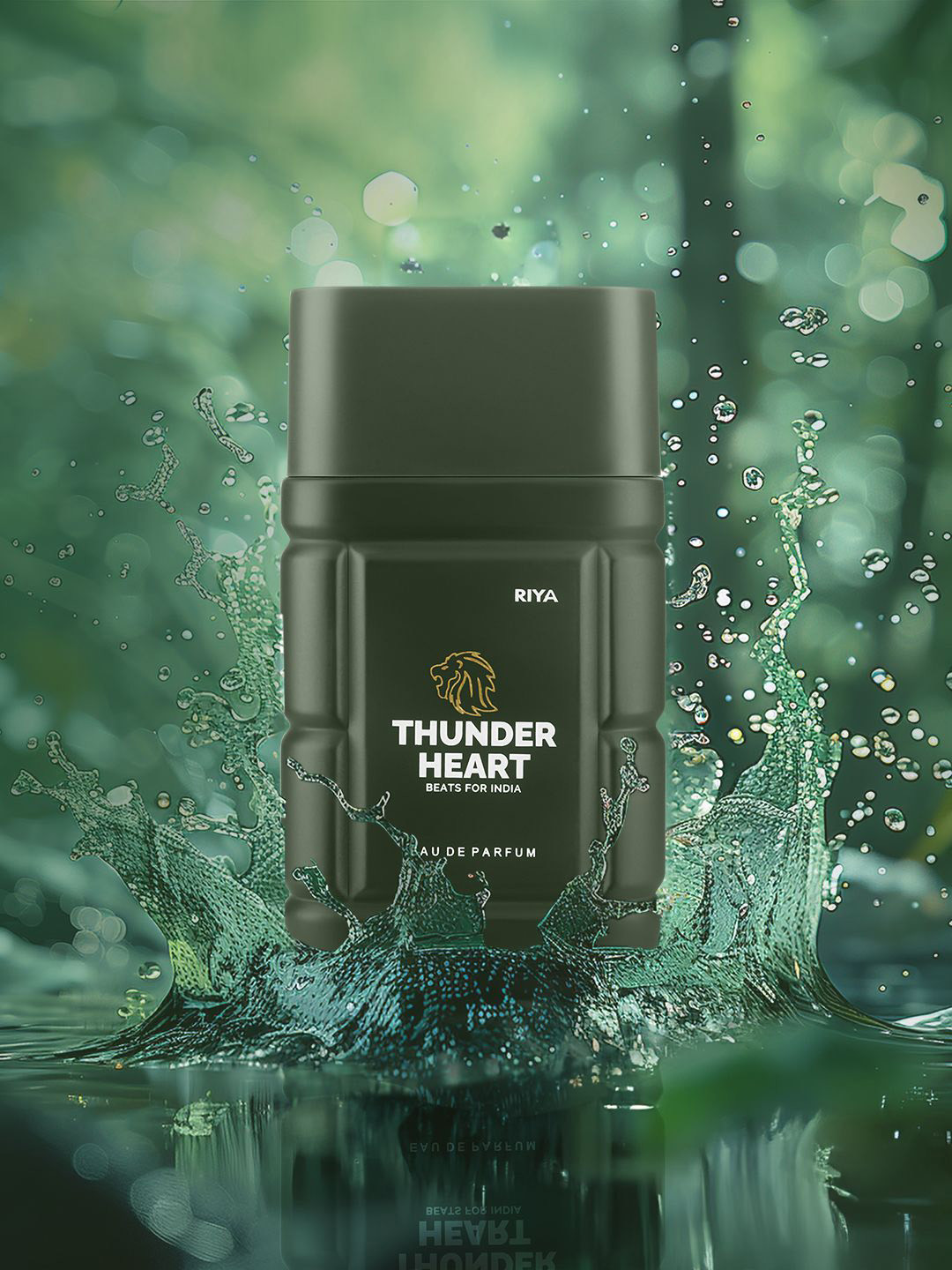 RIYA Thunderheart Green Long Lasting Eau De Perfume - 100 ml