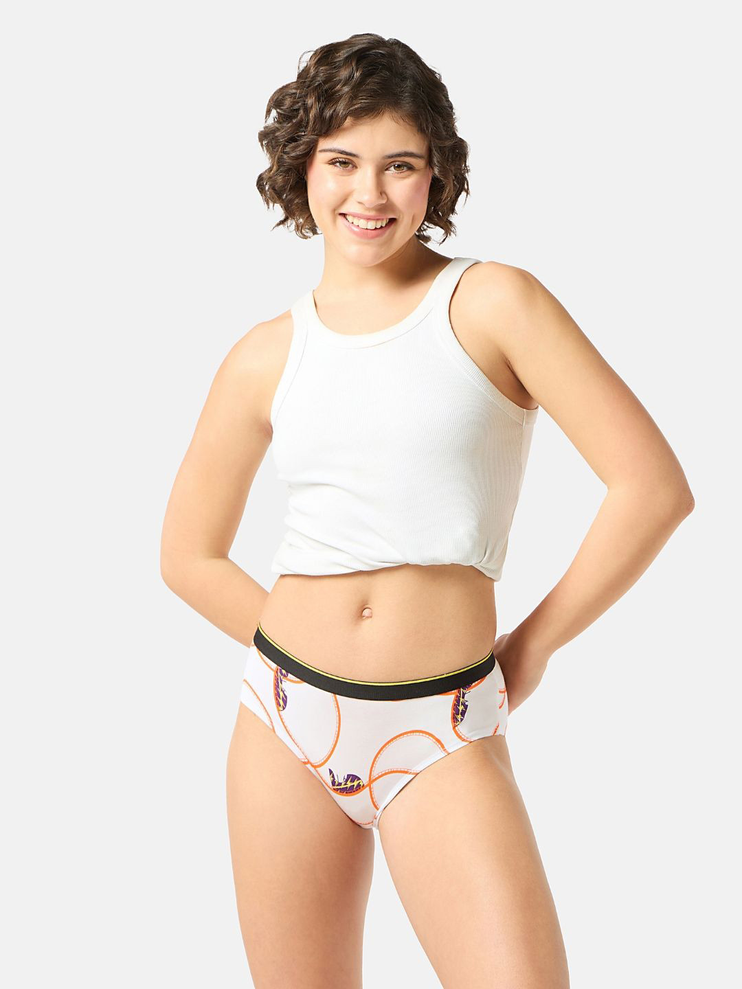 Bummer Womens Underwear Soft Micromodal Printed Hipster