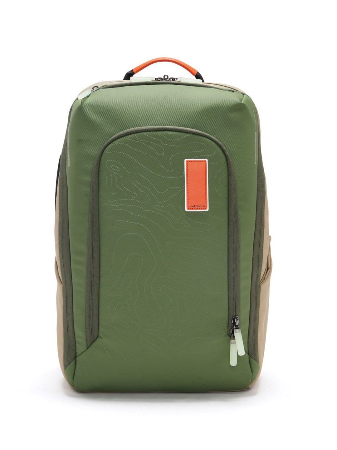 MOKOBARA Unisex Colourblocked The Long Range Backpack
