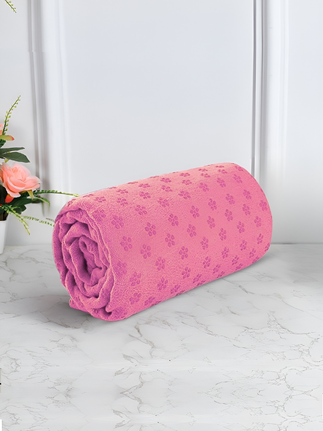 Black gold Woven Design Light Weight Yoga Mat With Bag