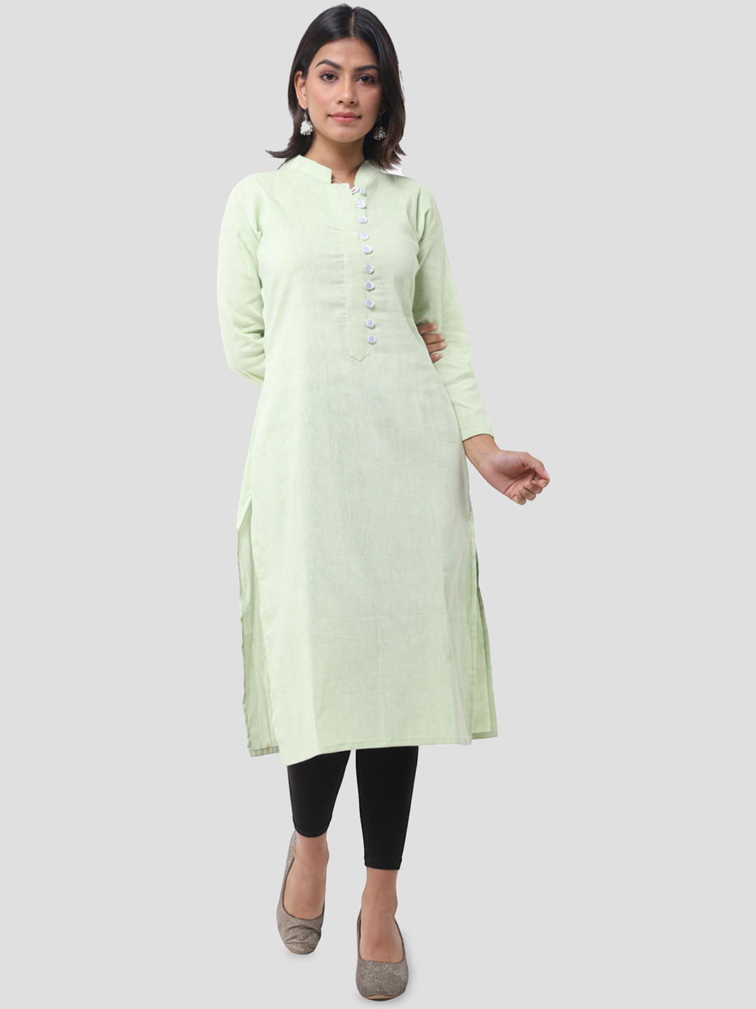 DESHBANDHU DBK Mandarin Collar Straight Kurta