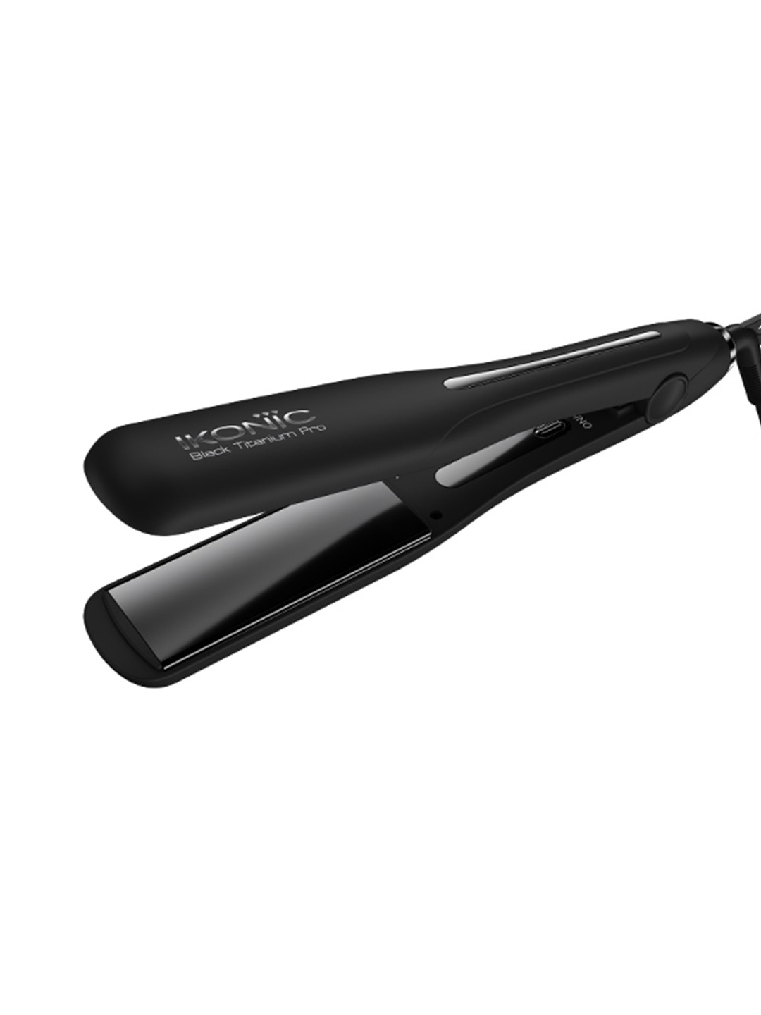 Ikonic Professional Black Titanium Pro Hair Straightener