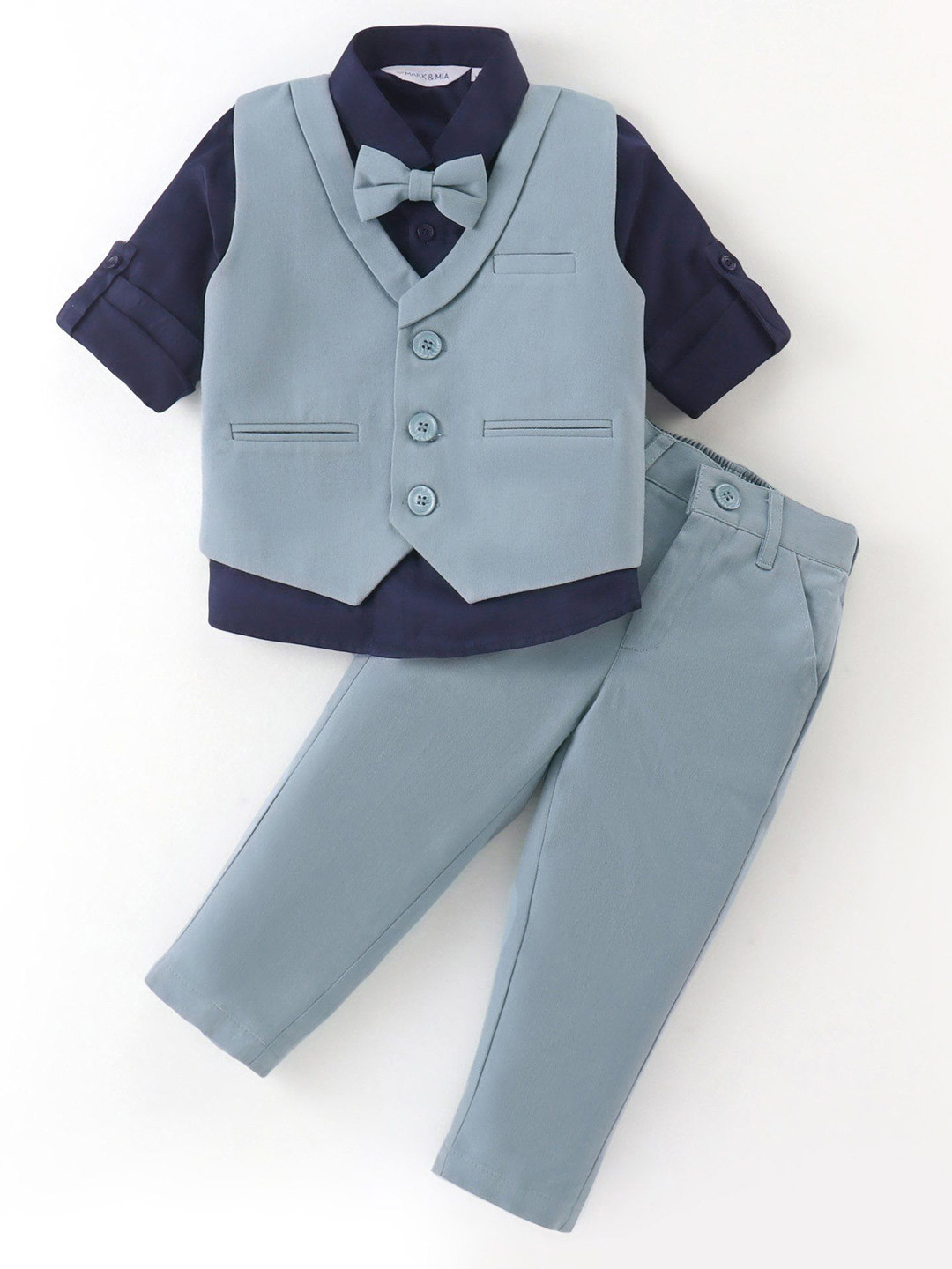 Mark & Mia Boys Single-Breasted 3-Piece Suit