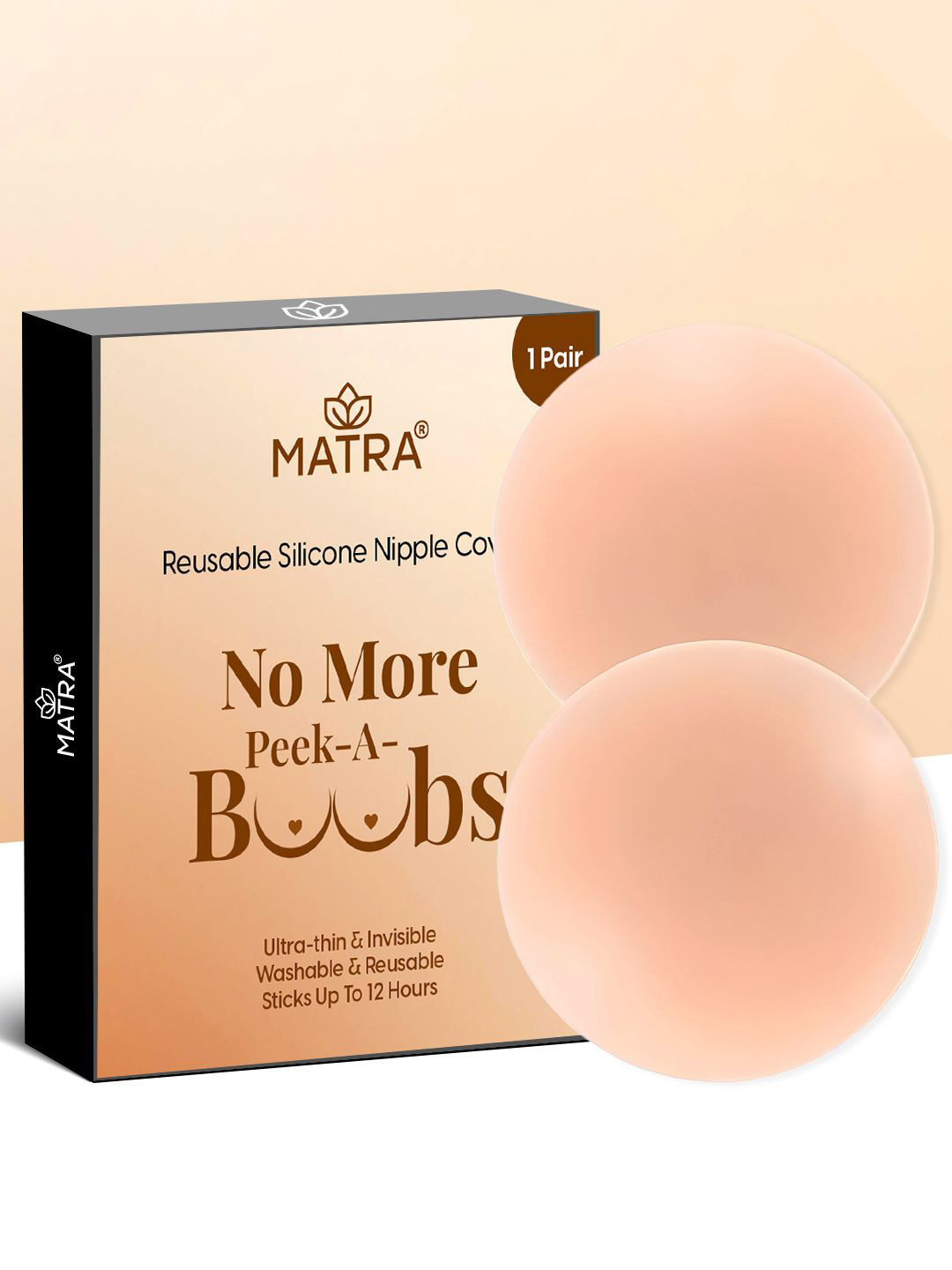 MATRA Set of 2 Reusable Stick-On Lingerie accessories