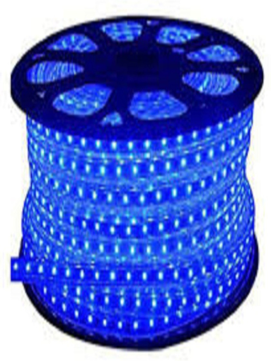 SPARK WORLD Blue Striped String Lights
