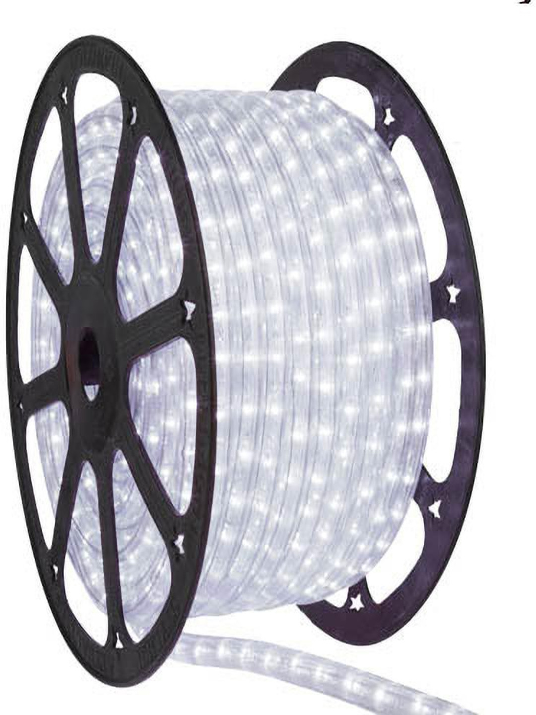 ENORMITY White & Black Rice Shape String Lights