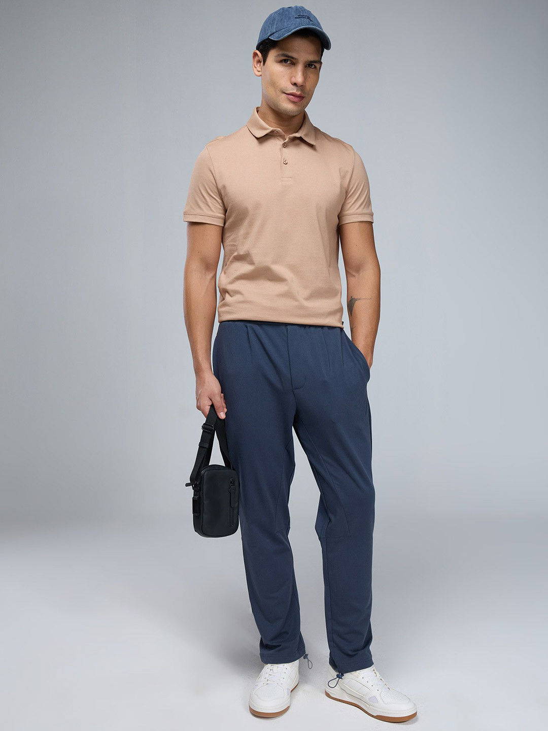 Cava Beige Supima Essentials Polo
