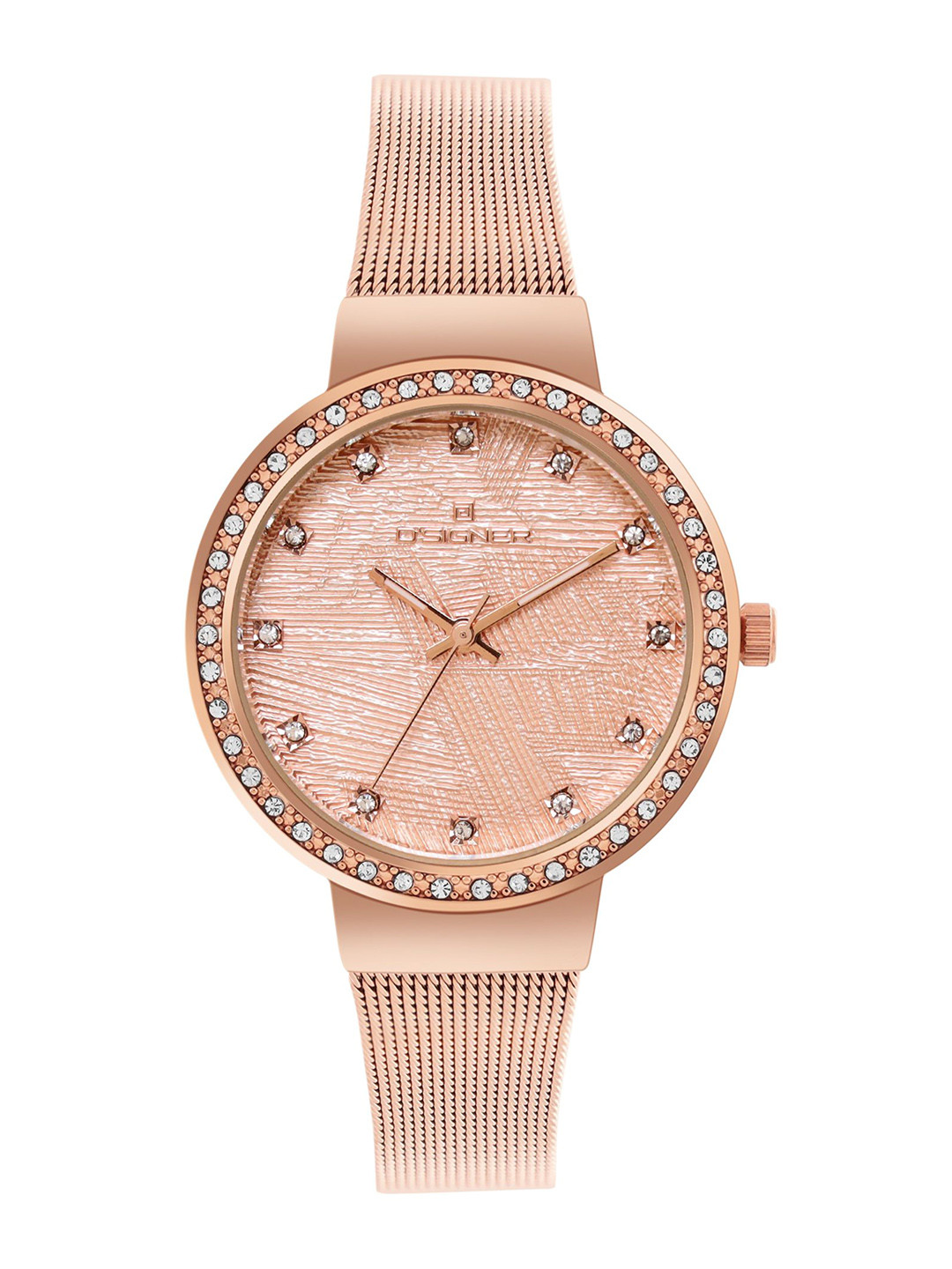 D'SIGNER Women Stainless Steel Wrap Around Straps Analogue Watch 917RGM.11L