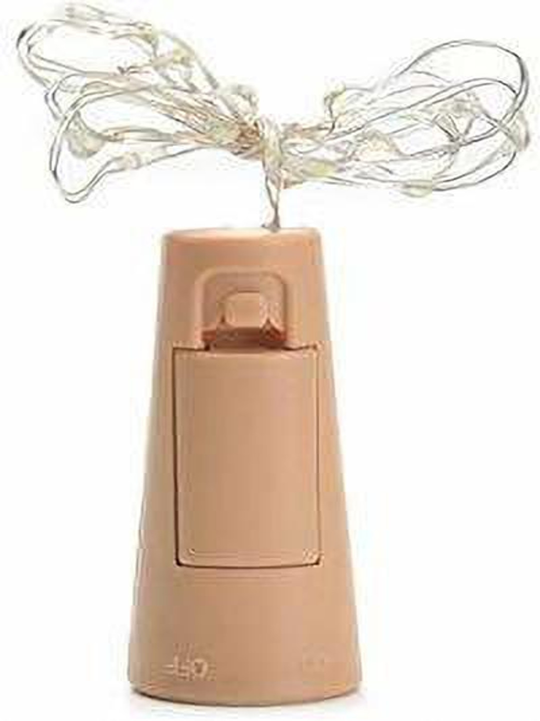 SPARK WORLD Yellow 10 Pieces Cylindrical Shape LED String Lights