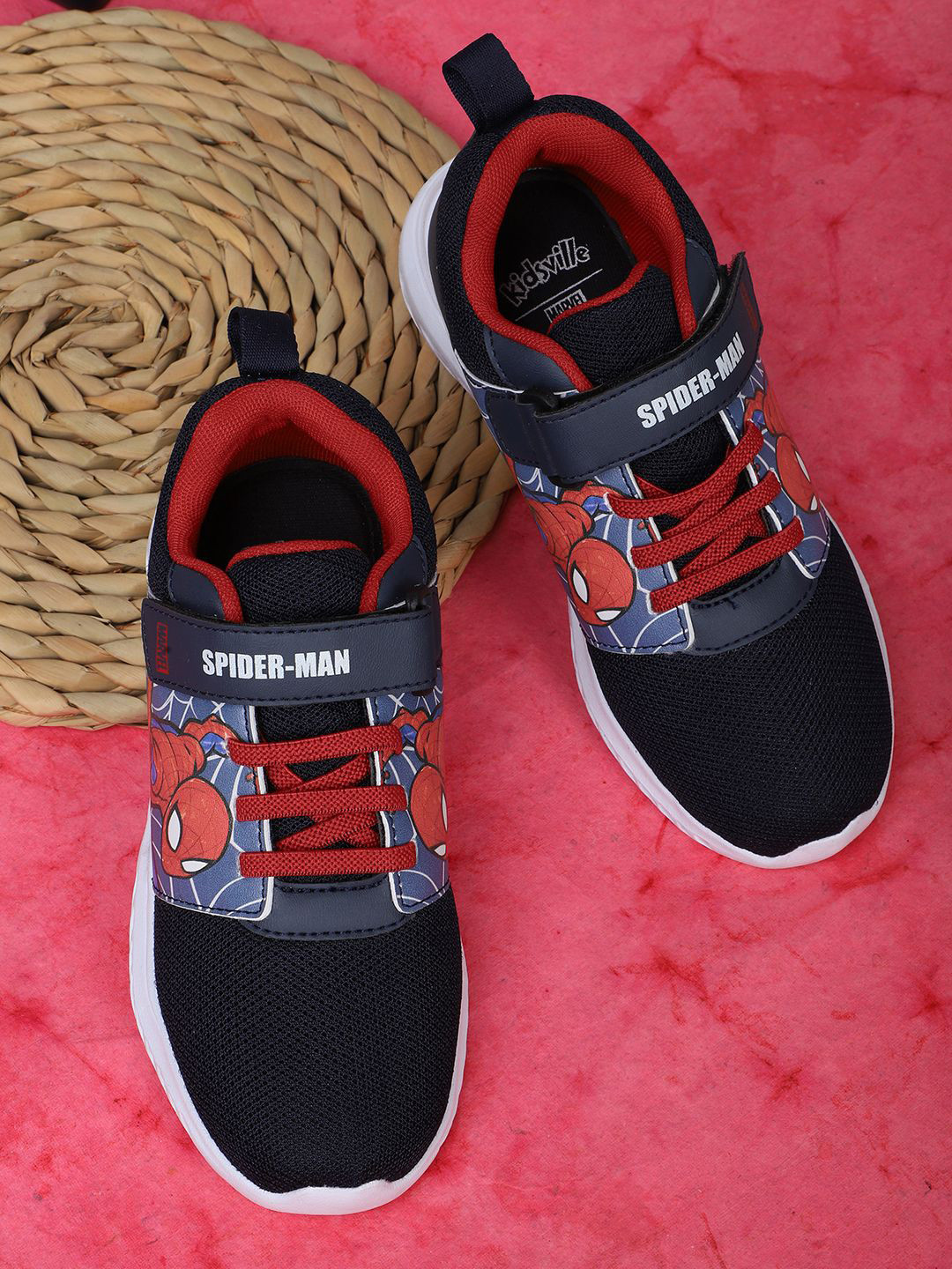 Kids Ville Boys Spiderman Printed Shoes