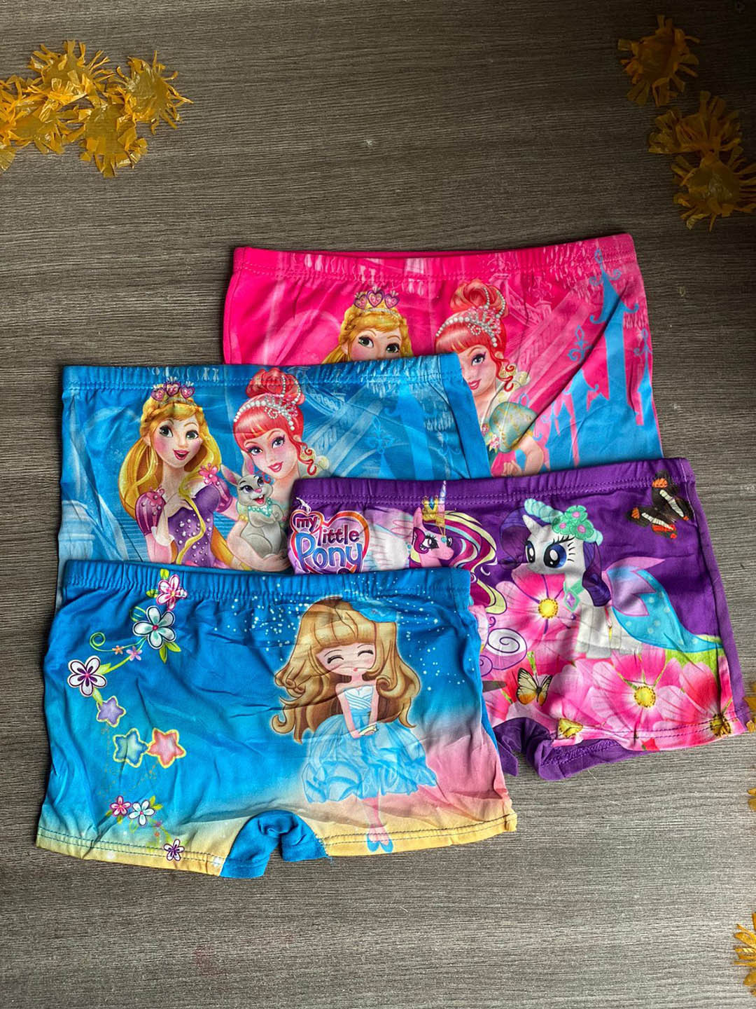 SHREE GANESH FASHION Pack Of 3 Printed Boy Shorts Briefs