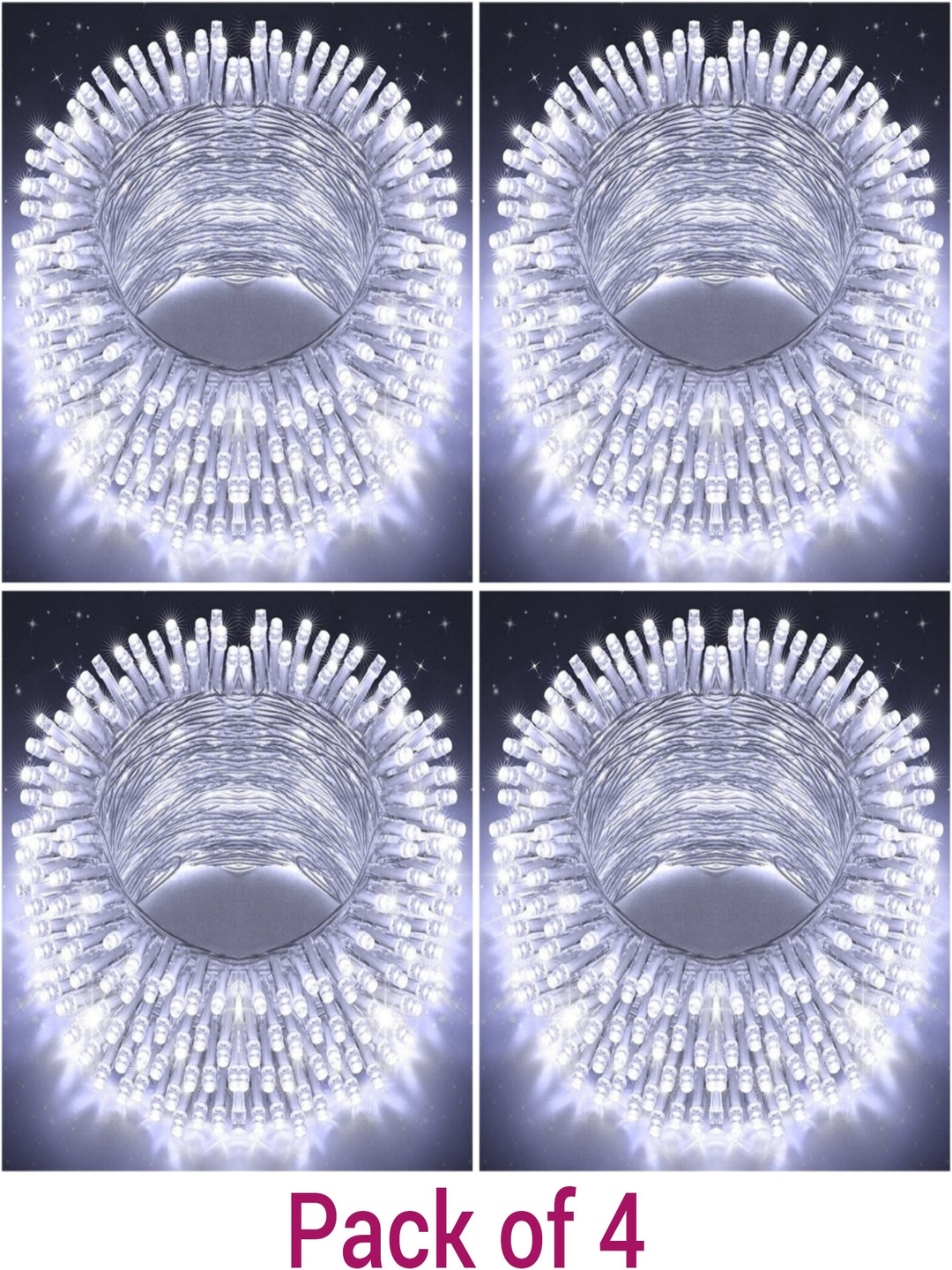 ENORMITY  White Rice Shape String Lights