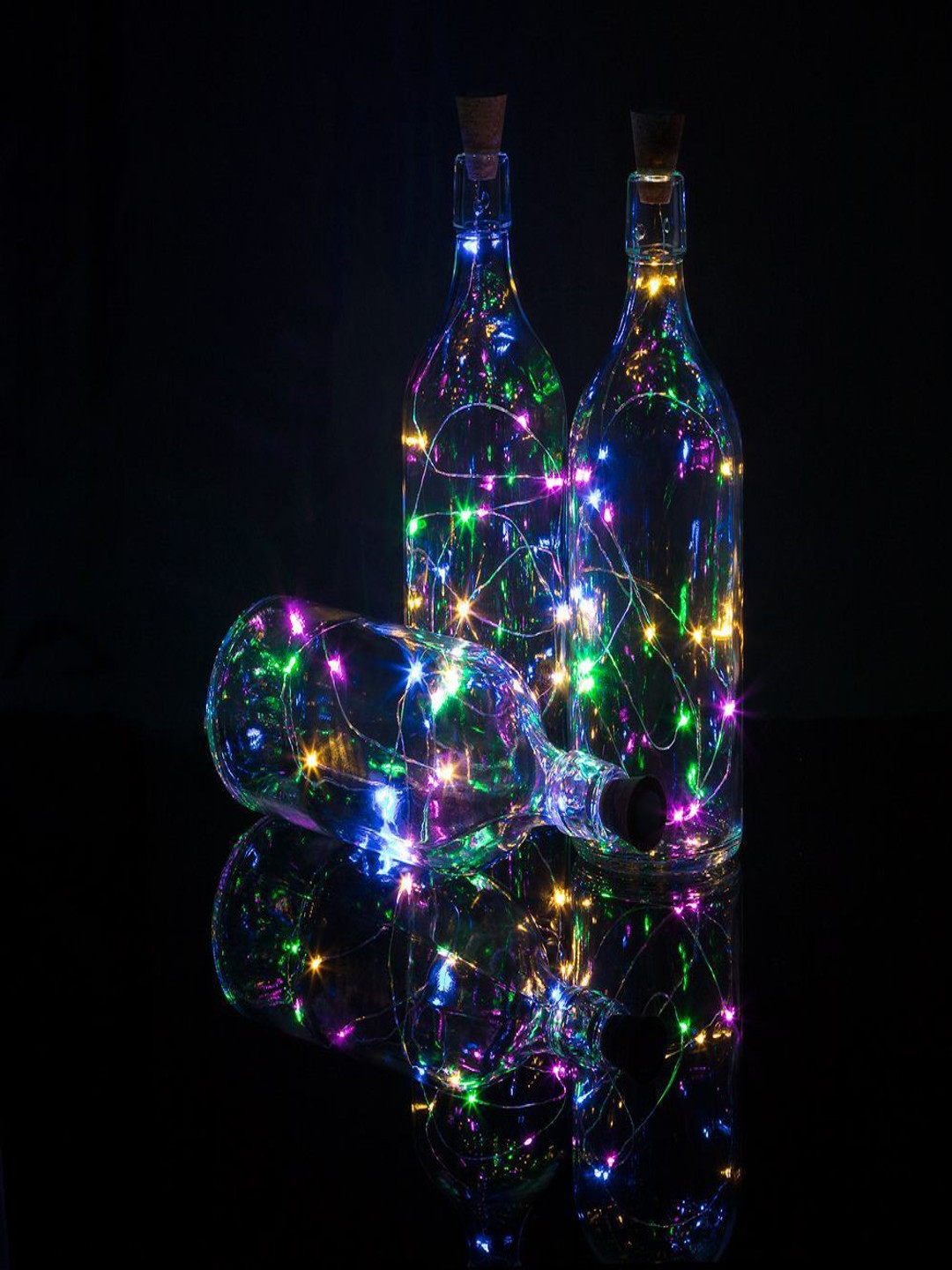 ENORMITY Blue Rice Shape String Light