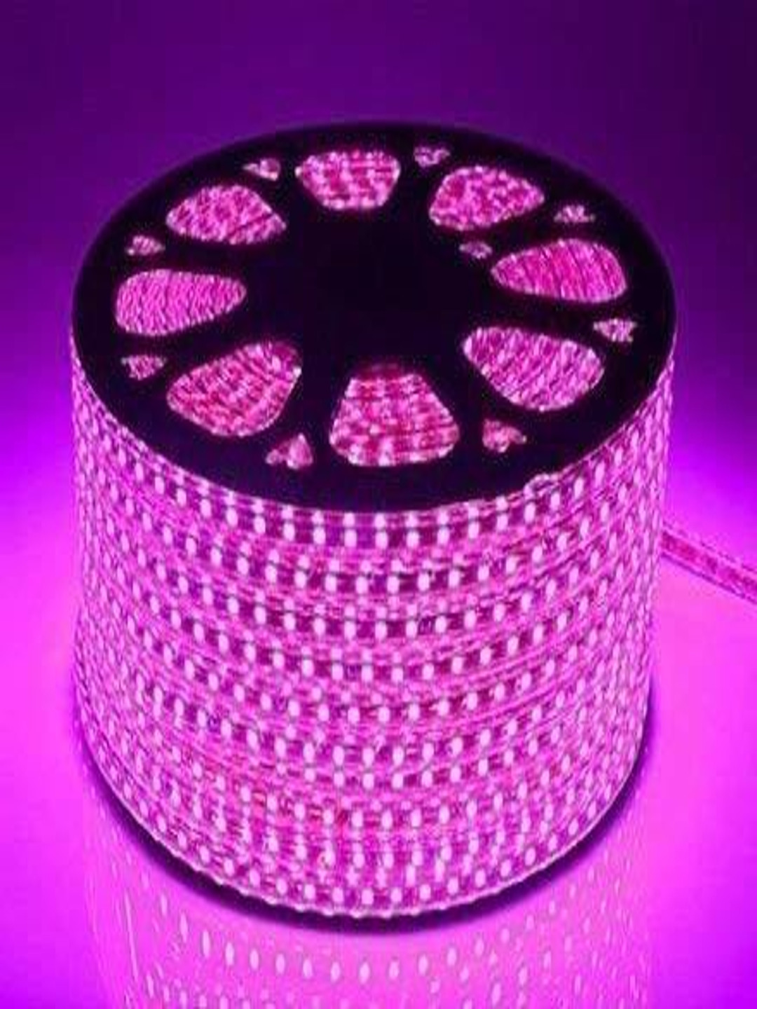 SPARK WORLD Pink Water Proof Rice Shaped String Lights