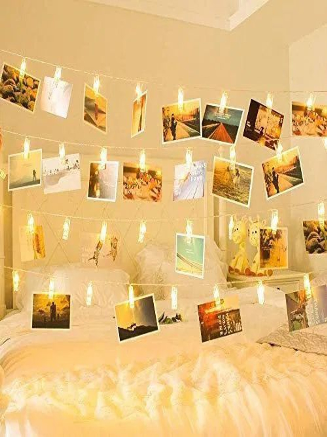 SPARK WORLD 3.05m Warm Yellow More than 360 LEDs Photo Clip String Lights