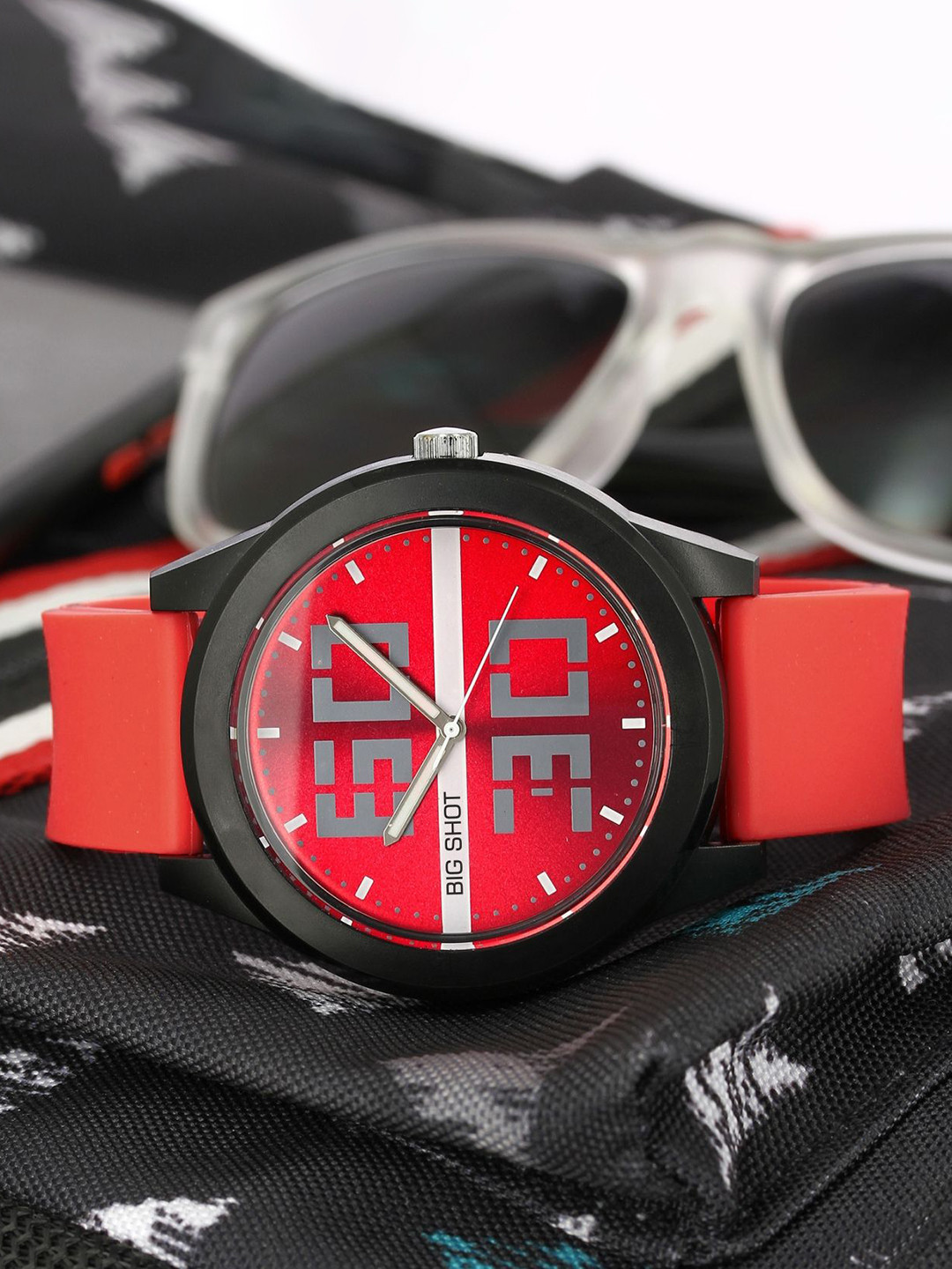 BIG SHOT Men Dial & Straps Analogue Watch BSM020D