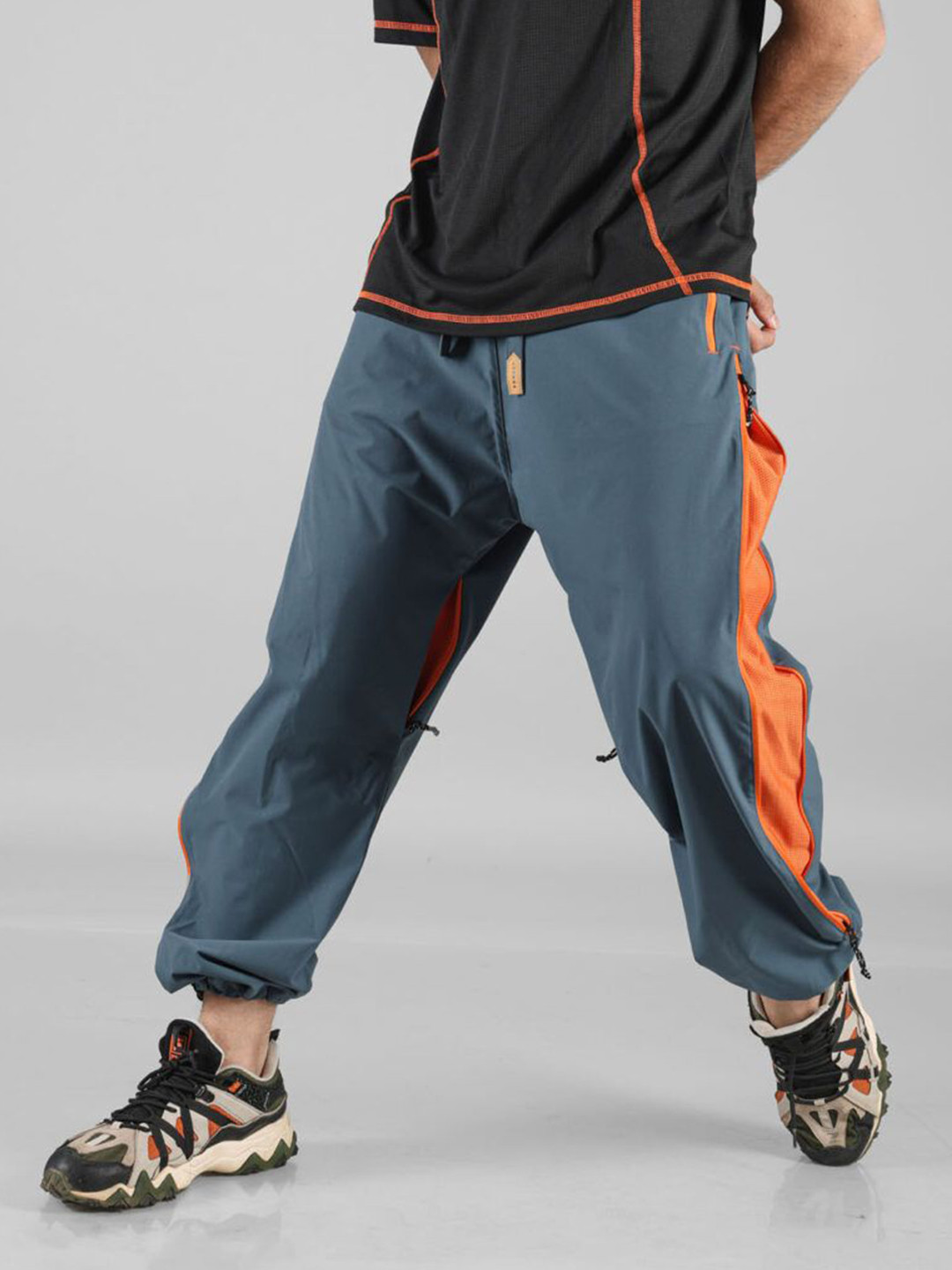 BOMBAY TROOPER Unisex Aegean Blue AirWave UltraLight Relaxed Hoppers Joggers