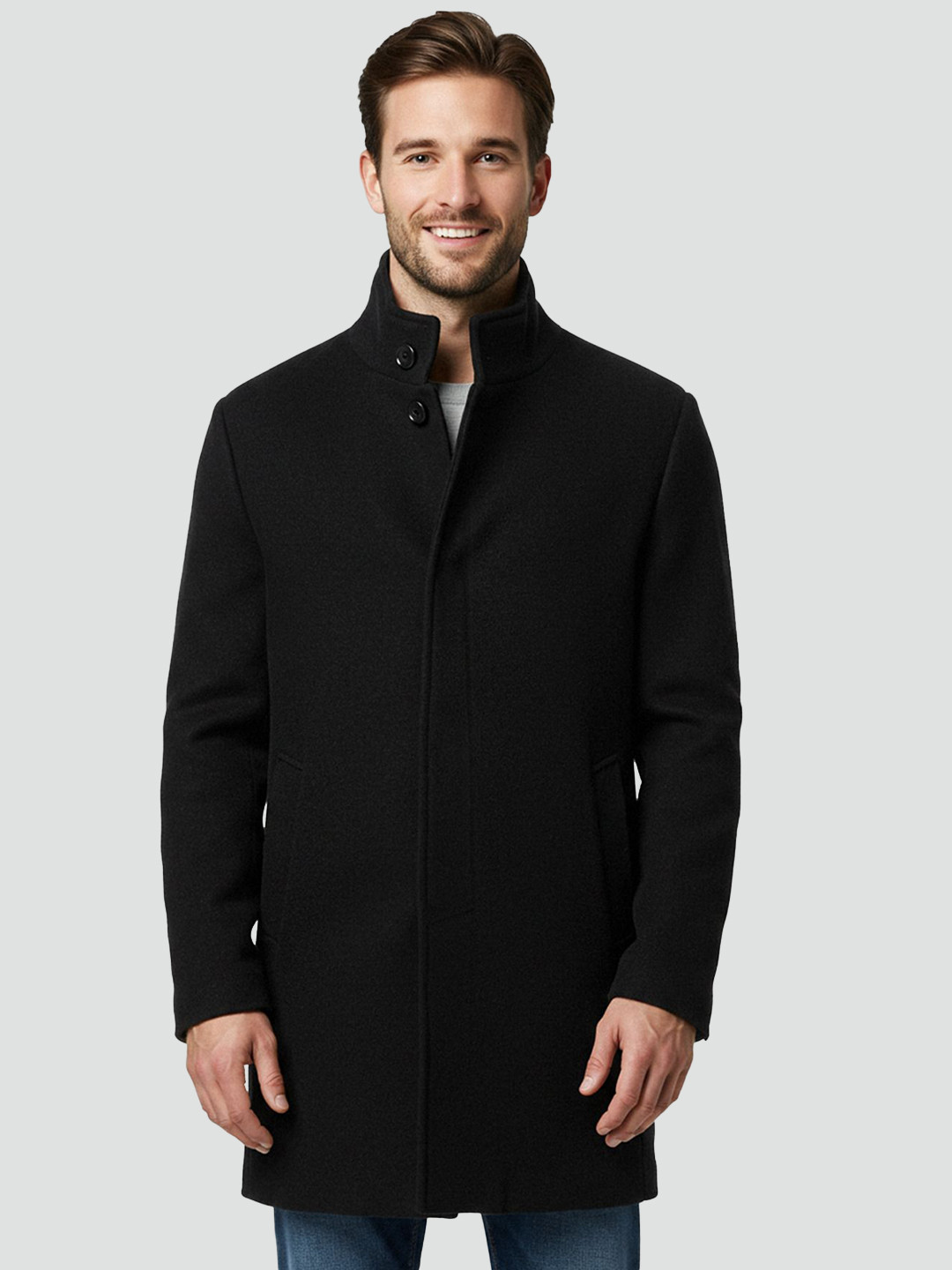 Trendyol Men Long Sleeves Overcoat