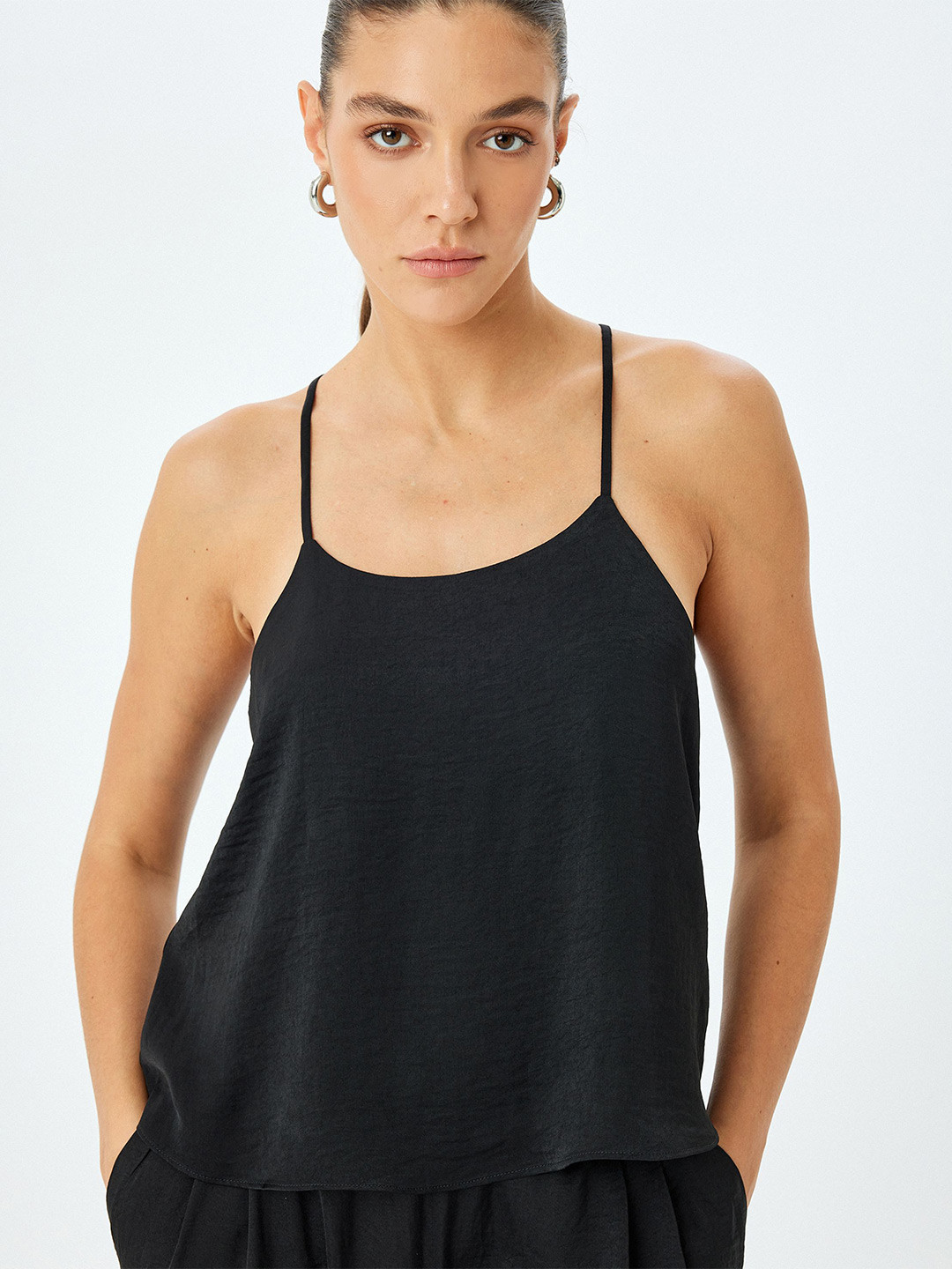 Koton Women Shoulder Straps Top