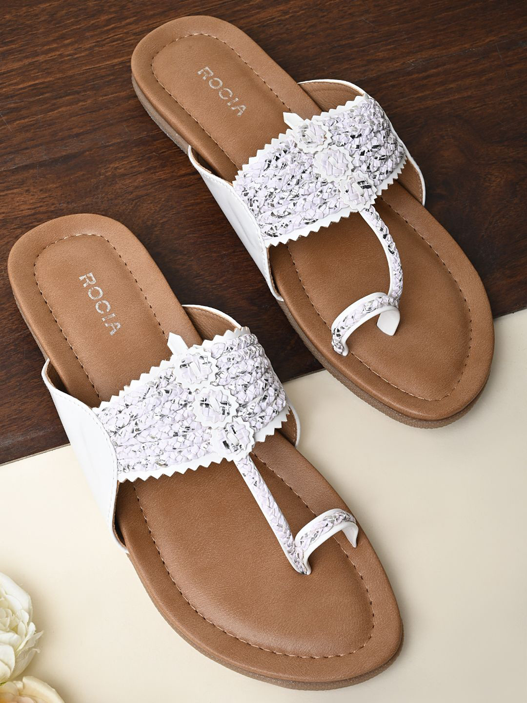 Rocia Women T-Strap Flats