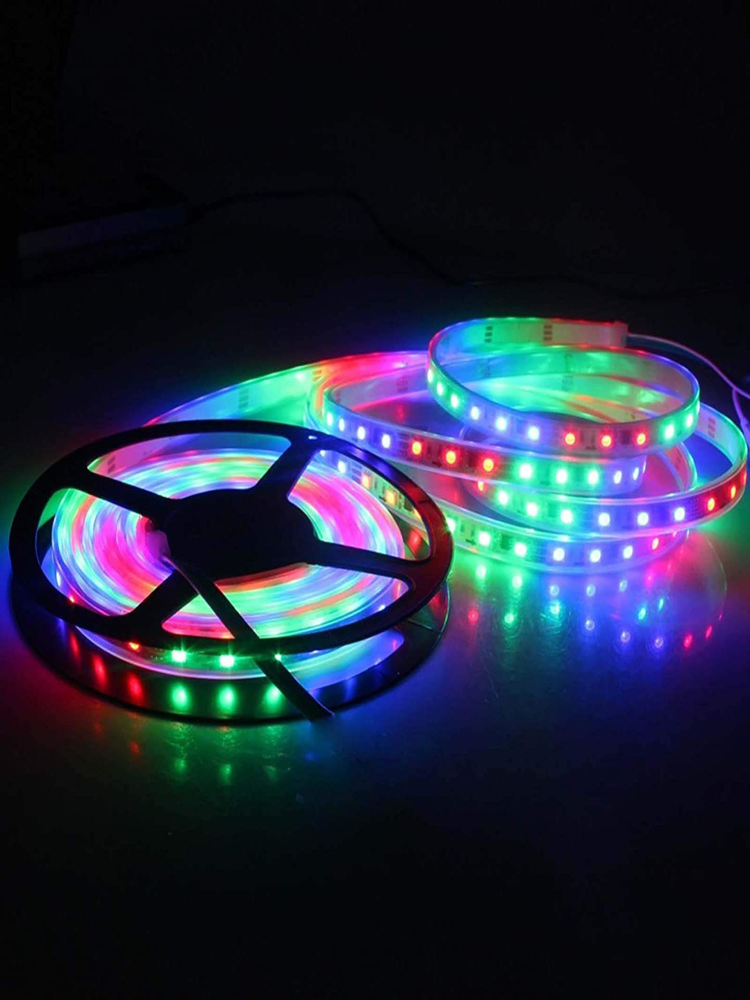 SPARK WORLD Green & Pink Rice Shape String Lights