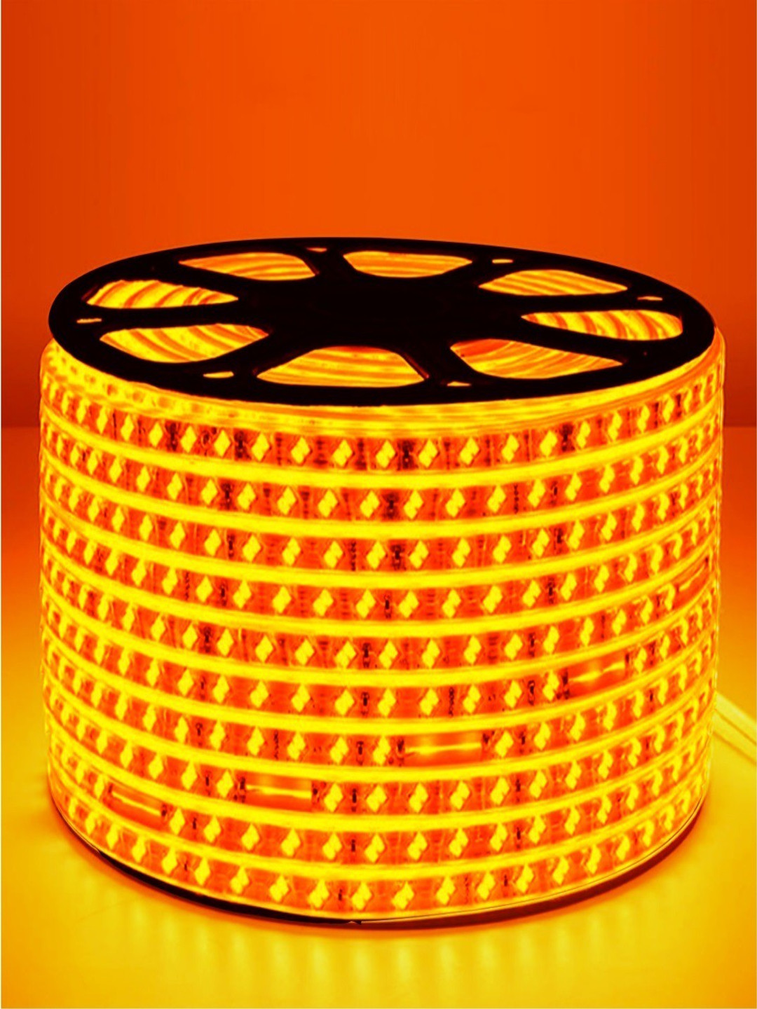 SPARK WORLD Orange Coloured Rope String Lights