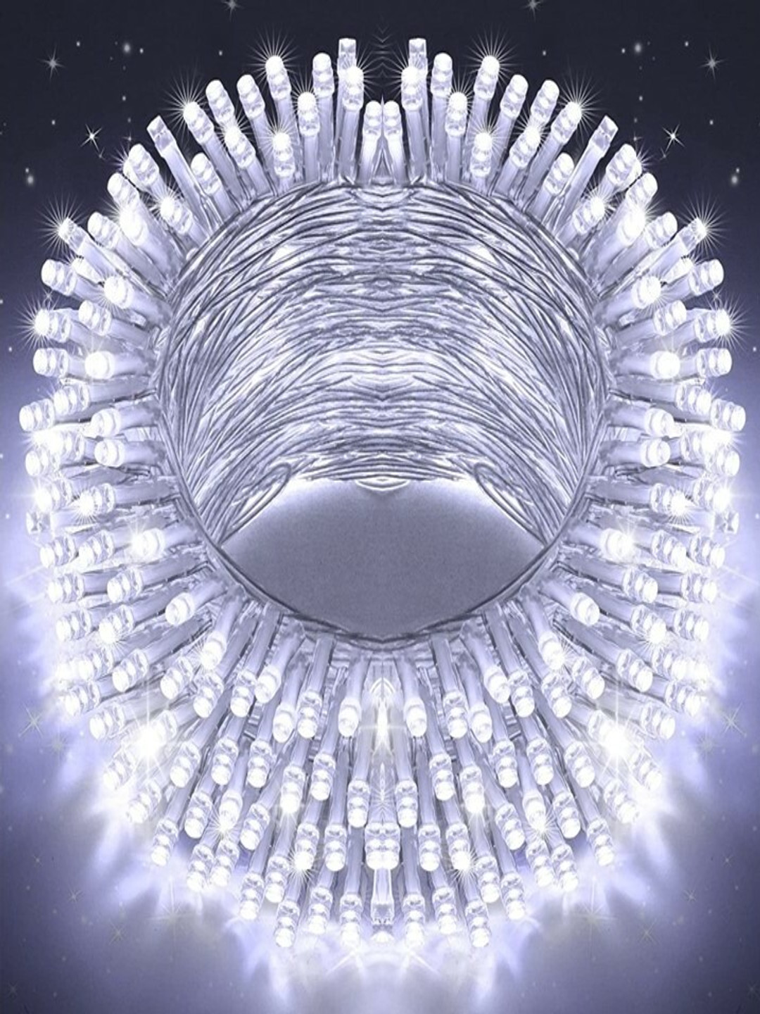 SPARK WORLD 11m Warm Yellow 40 LEDs Rice Shape String Lights
