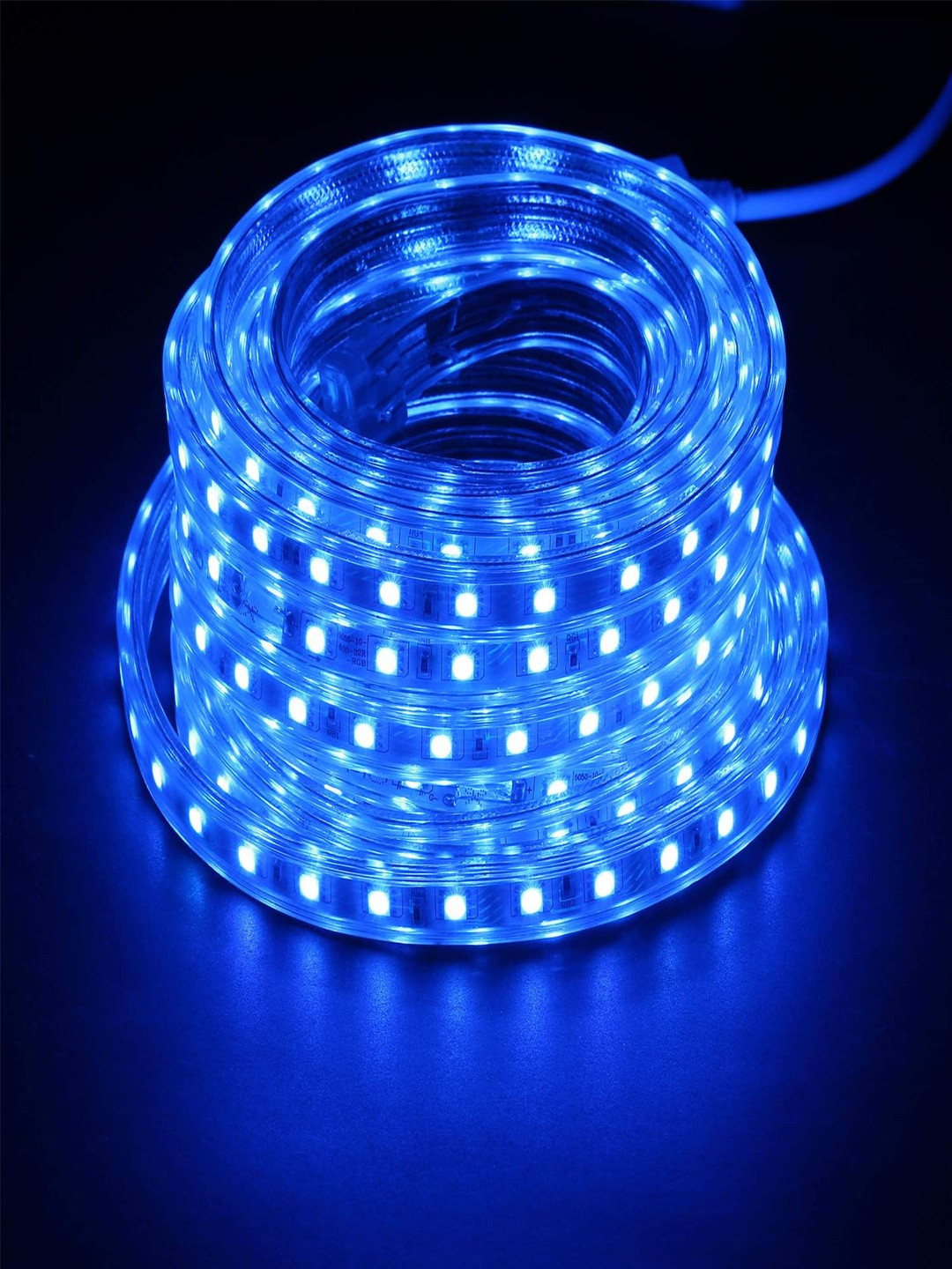 SPARK WORLD Blue Rope String Lights