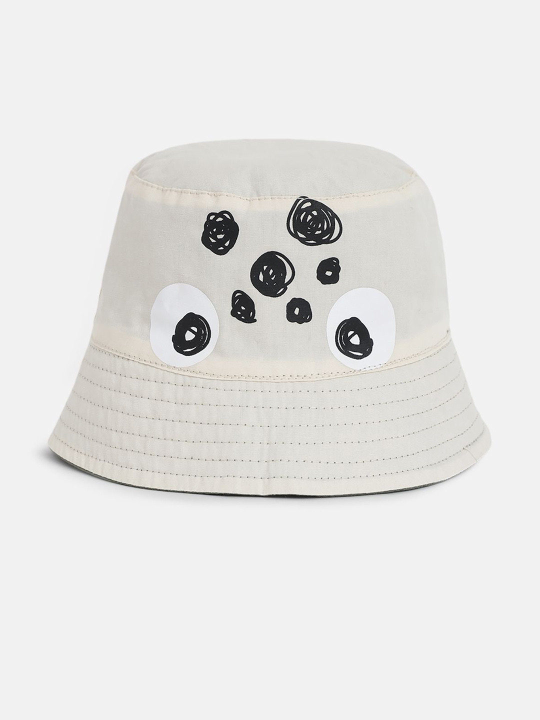 Chicco Boys Green Self Design Bucket Hat