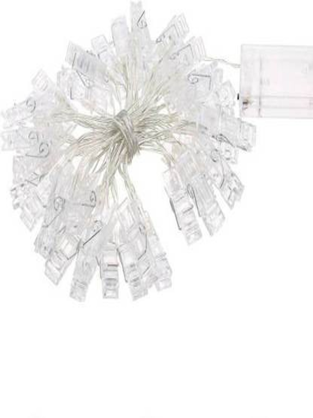 SPARK WORLD Blue Photo Clip String Lights