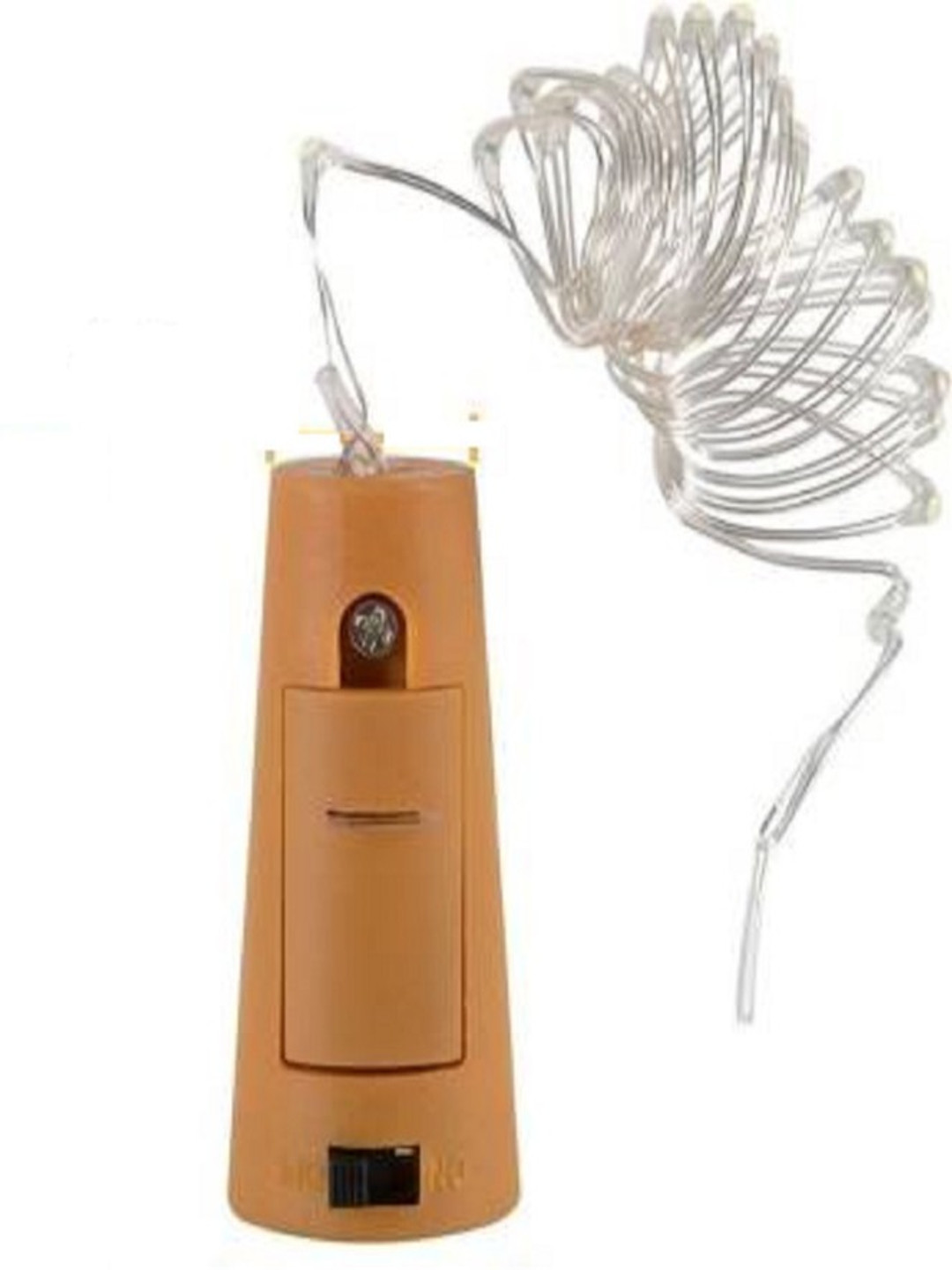 SPARK WORLD Yellow Cork String Lights