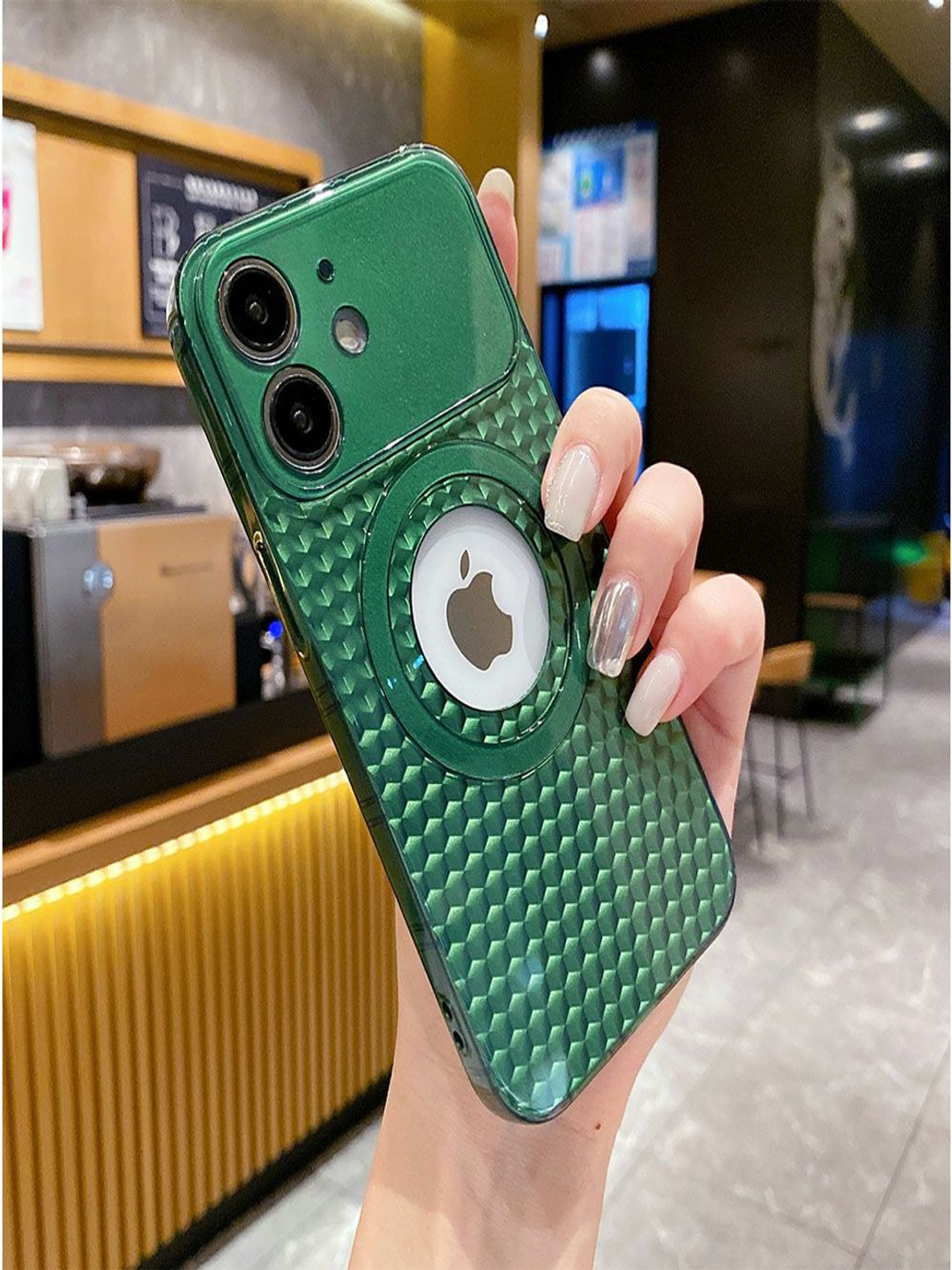 Luxury Kase LK088 Hollow Out Mag-Safe Magnetic Wireless Charging iPhone 12 Back Case