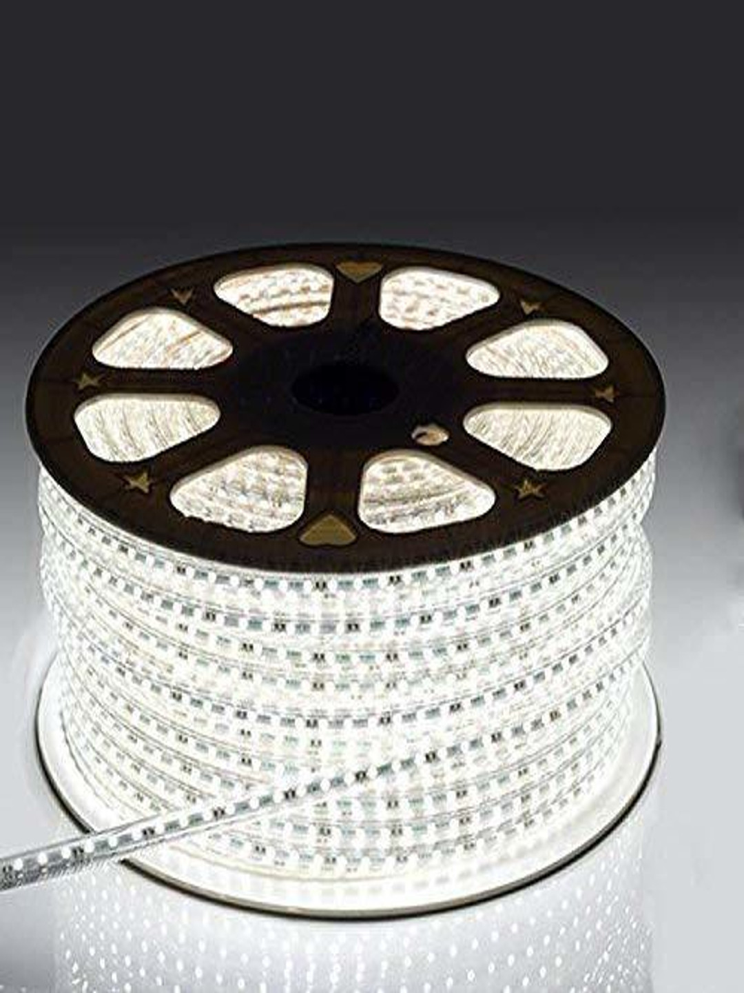 SPARK WORLD White Rice Shaped LED Strip Lights