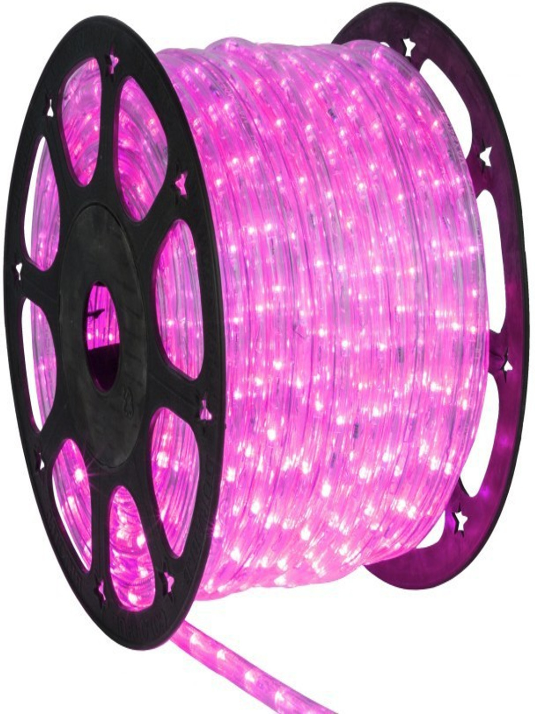 SPARK WORLD Pink Striped String Lights