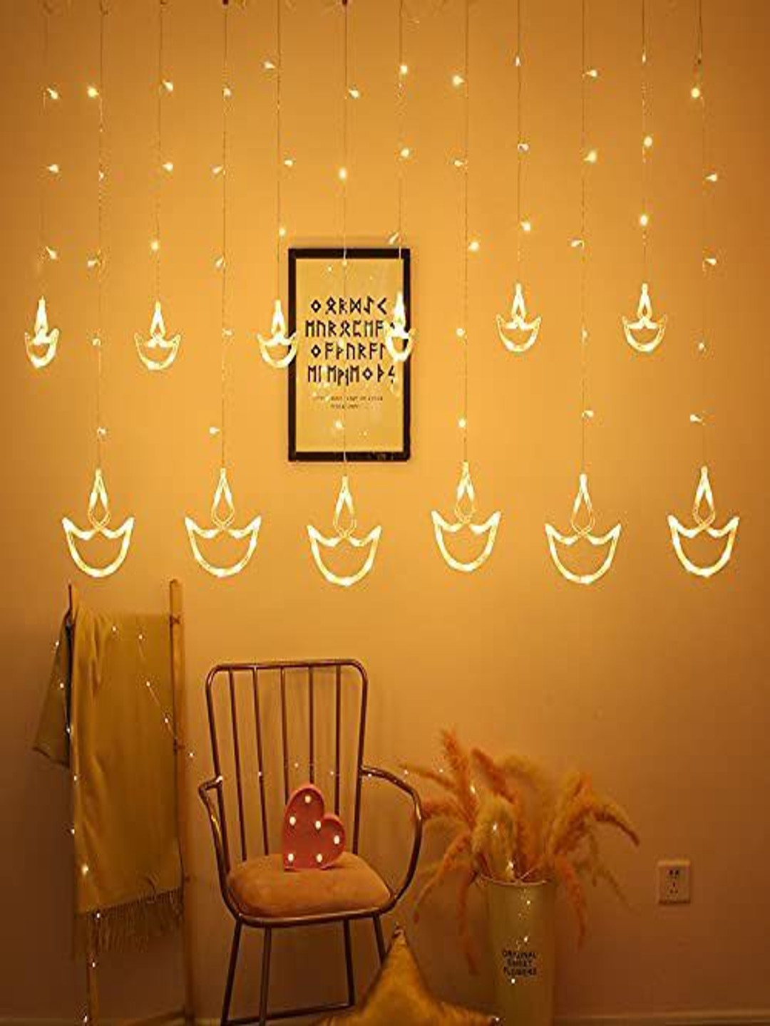 SPARK WORLD Yellow 138 LED Bulb String Lights
