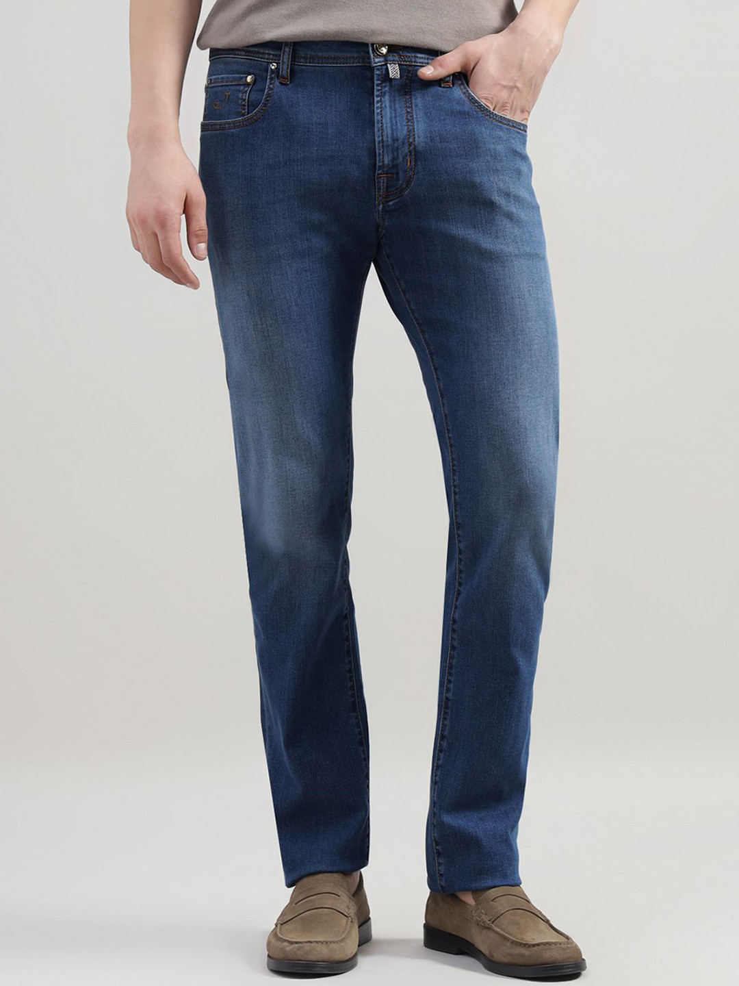Jacob Cohen Men Light Fade Jeans