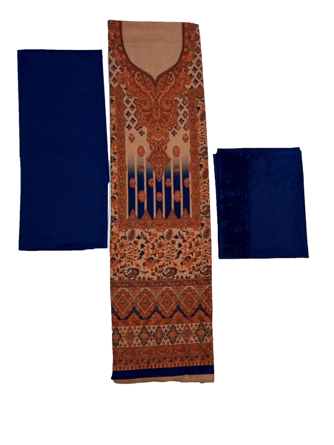 SPRHA Printed Organza Unstitched Dress Material