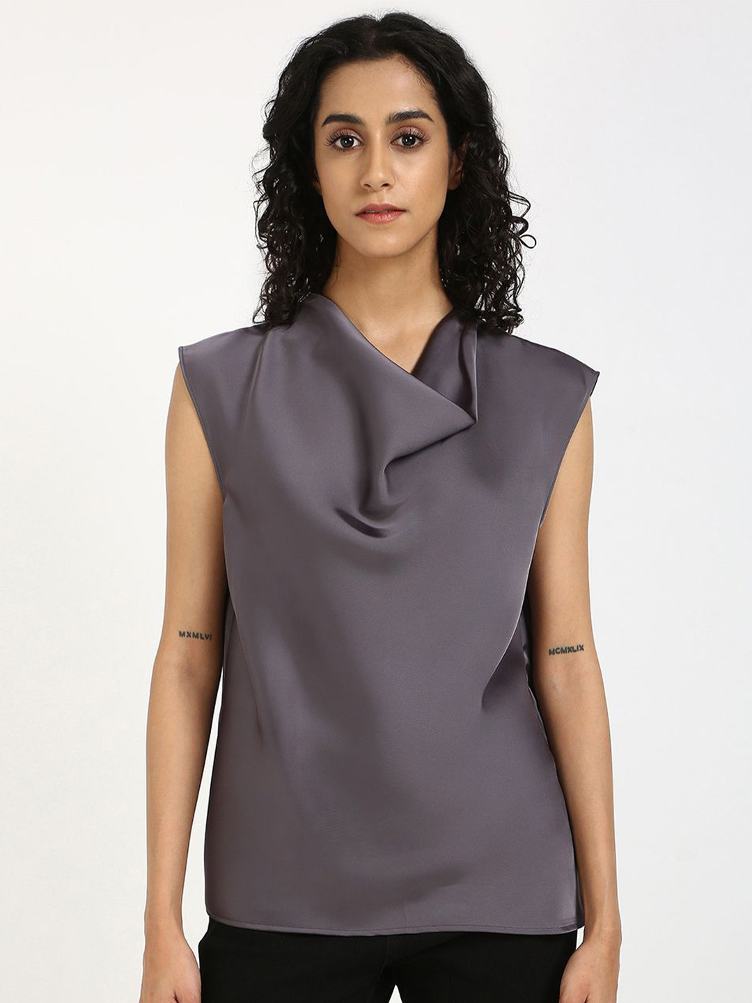 Calvin Klein Jeans Cowl Neck Top