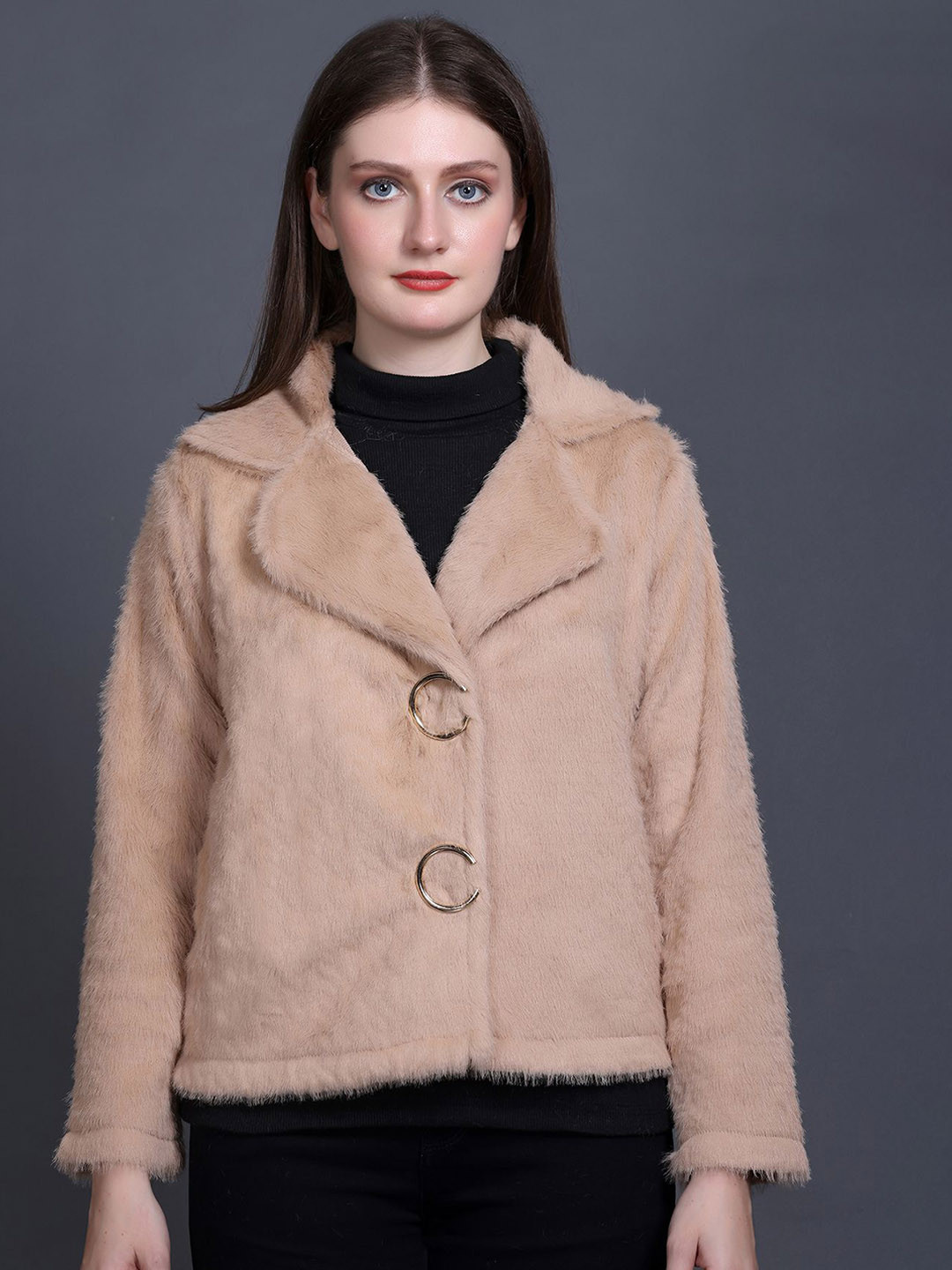 GODFREY Women Single-Breasted Overcoat